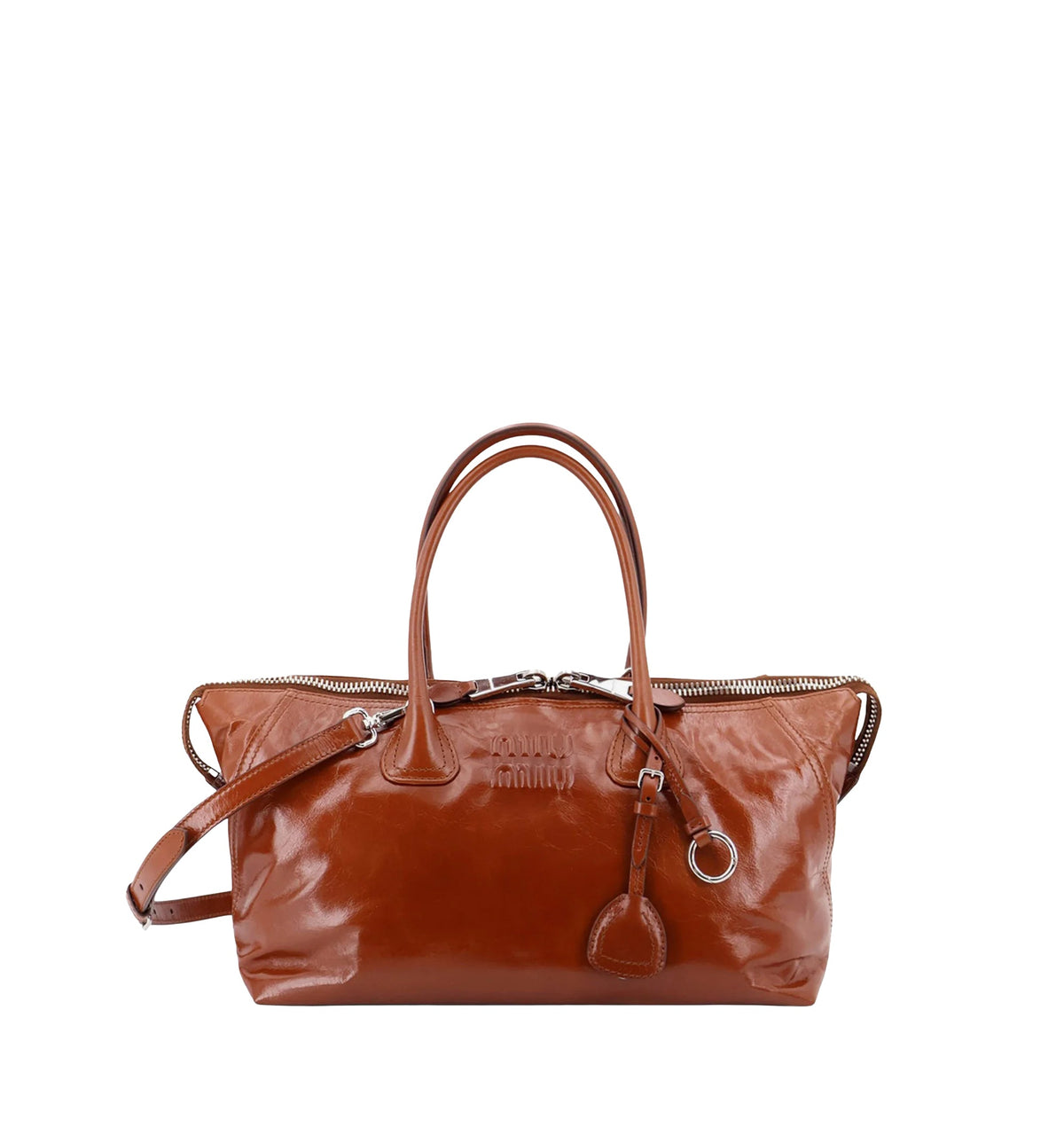 Glossy Leather Handbag