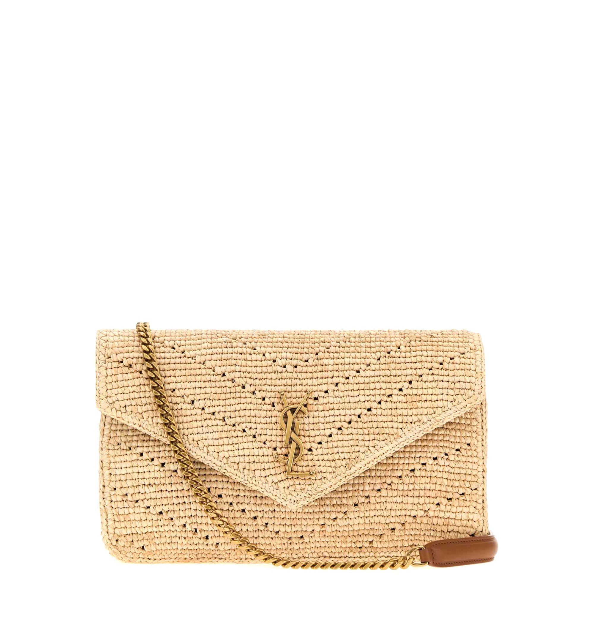 Raffia LouLou Shoulder Bag