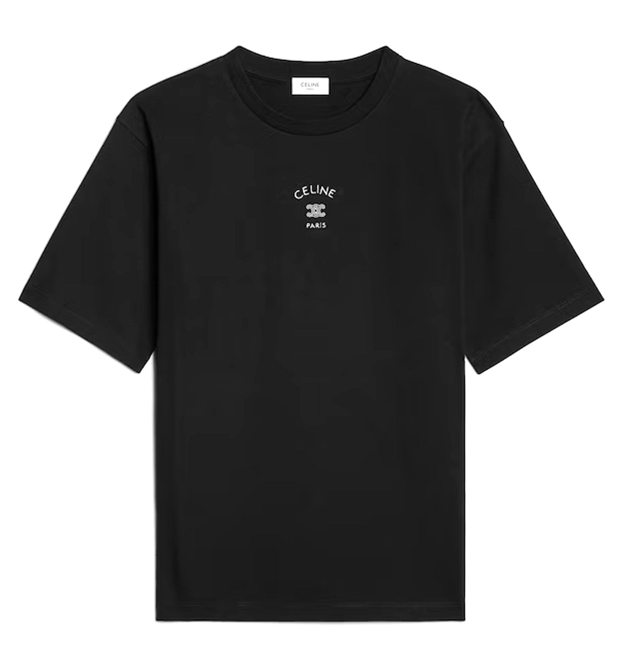 Loose t-shirt in cotton jersey