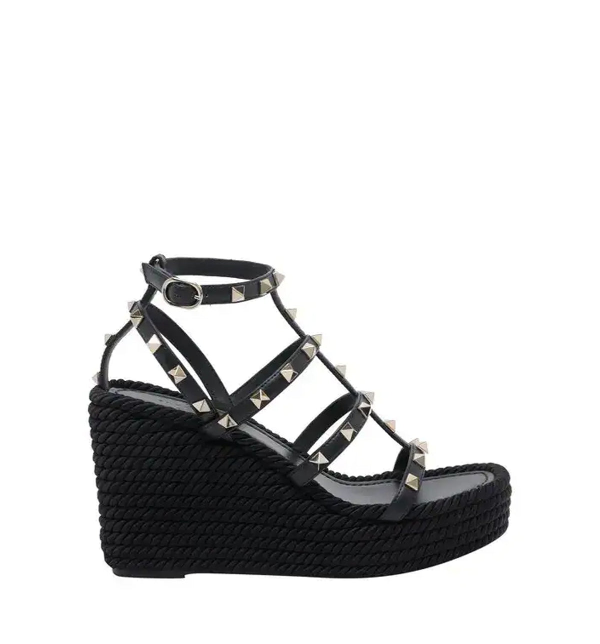 Rockstud Wedged Sandals