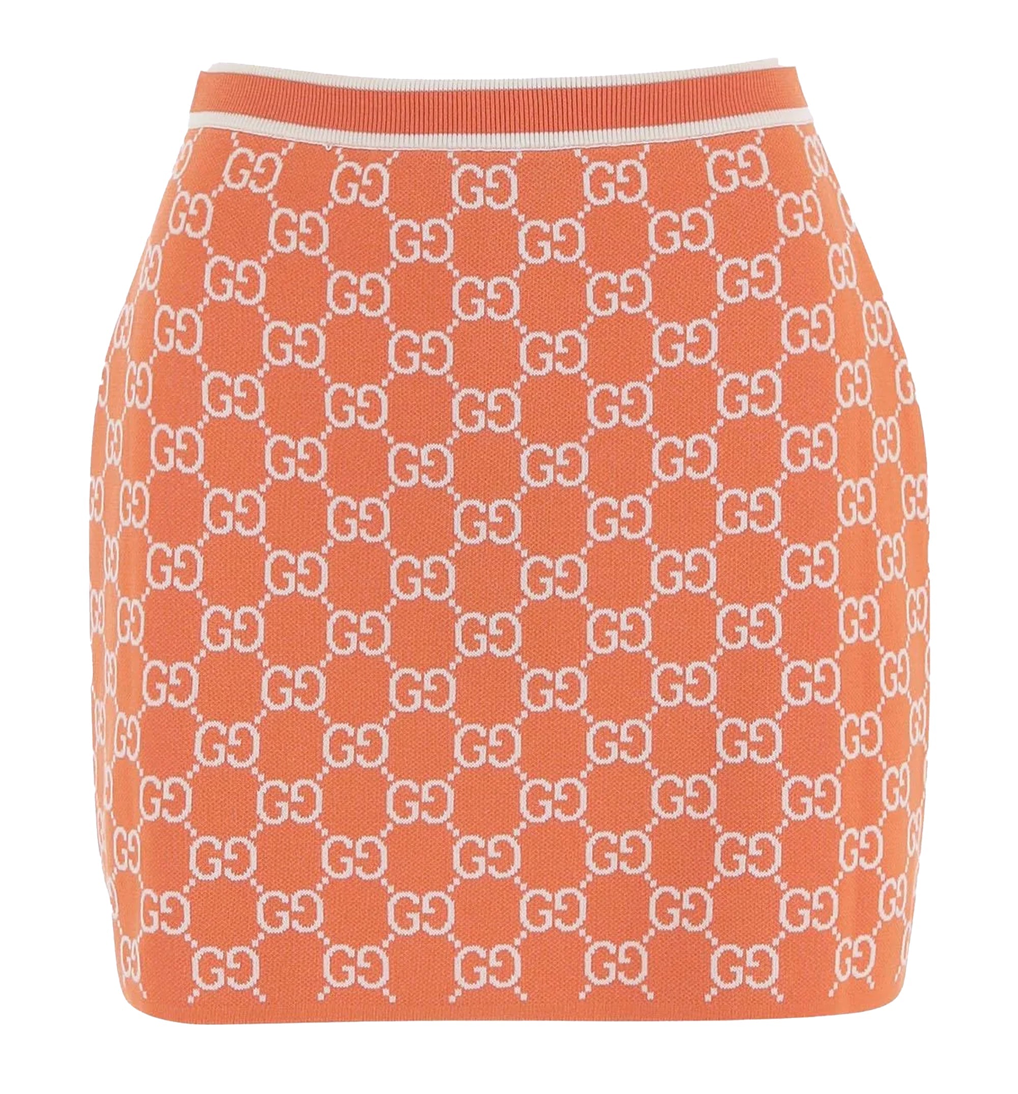 GG Jacquard Cotton Mini Skirt