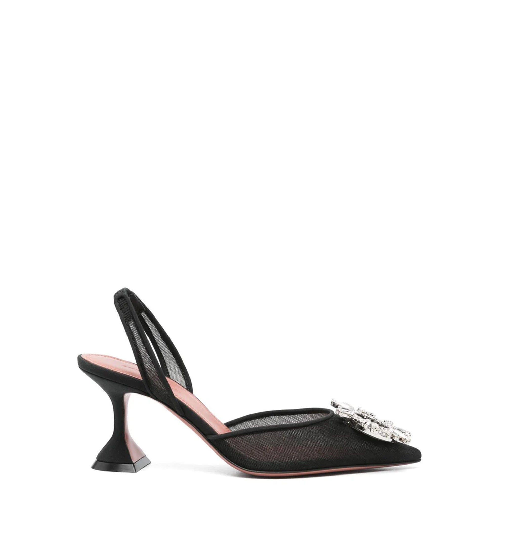 Begum Sling 70 Black Nappa