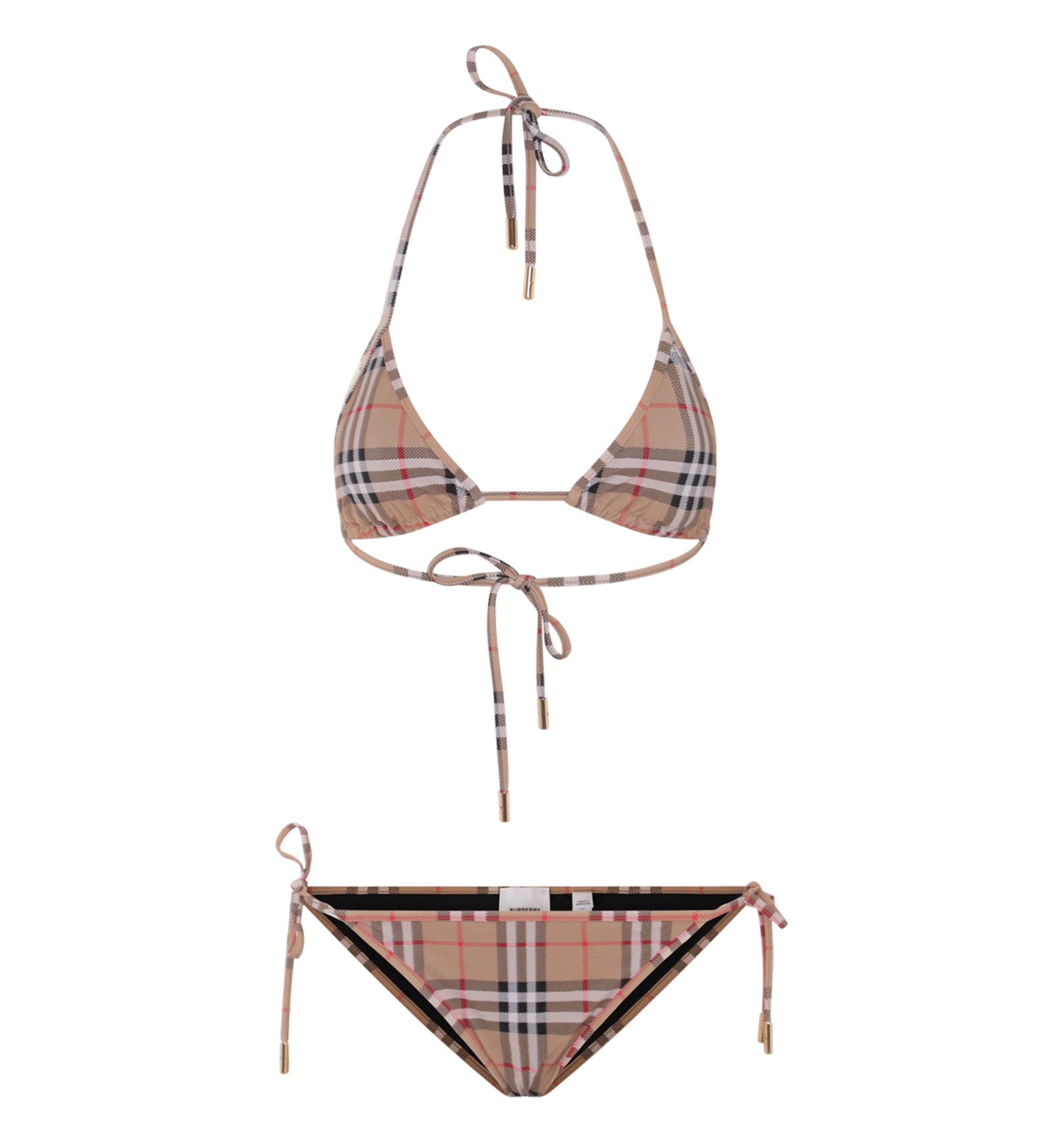 Check Triangle Bikini