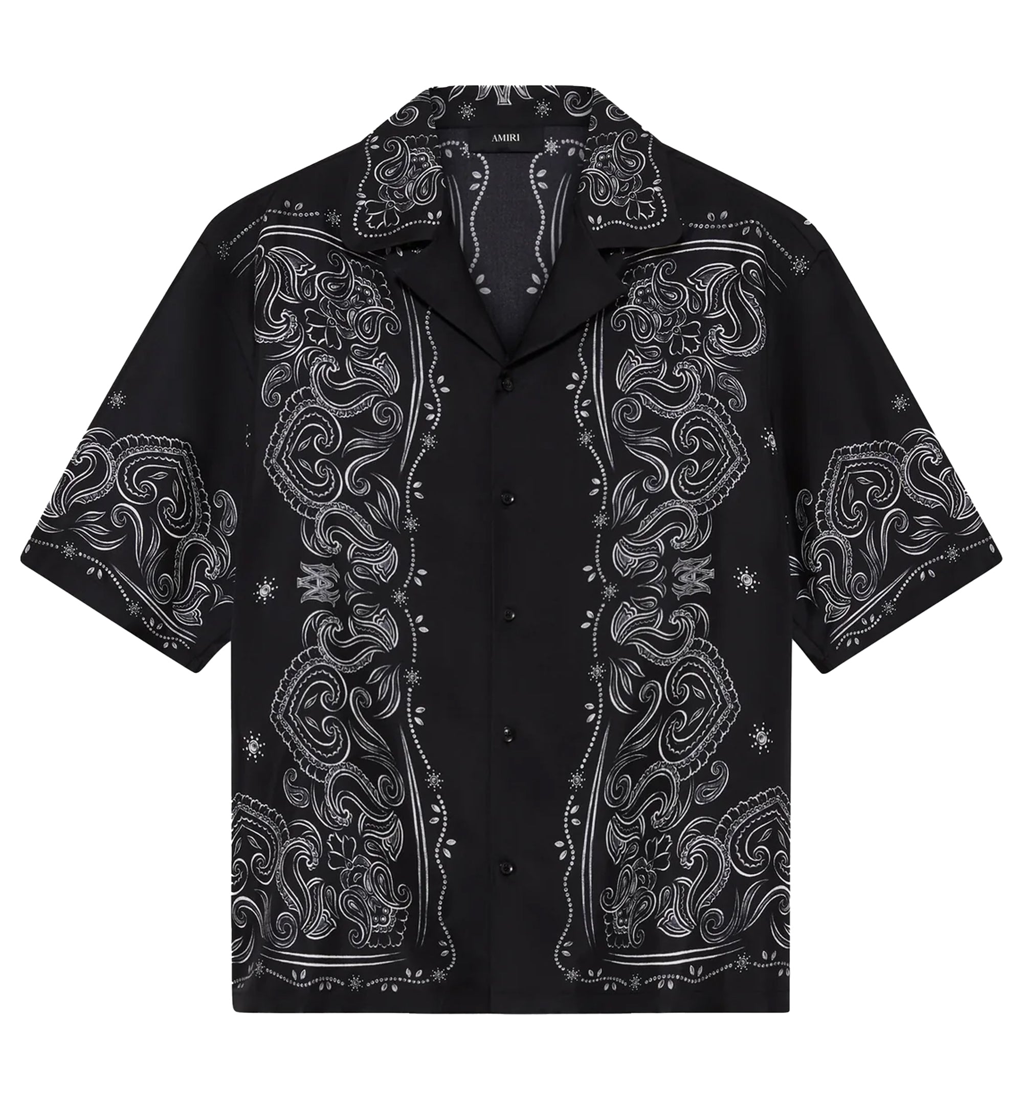 Bandana Print Short Sleeve Shirt