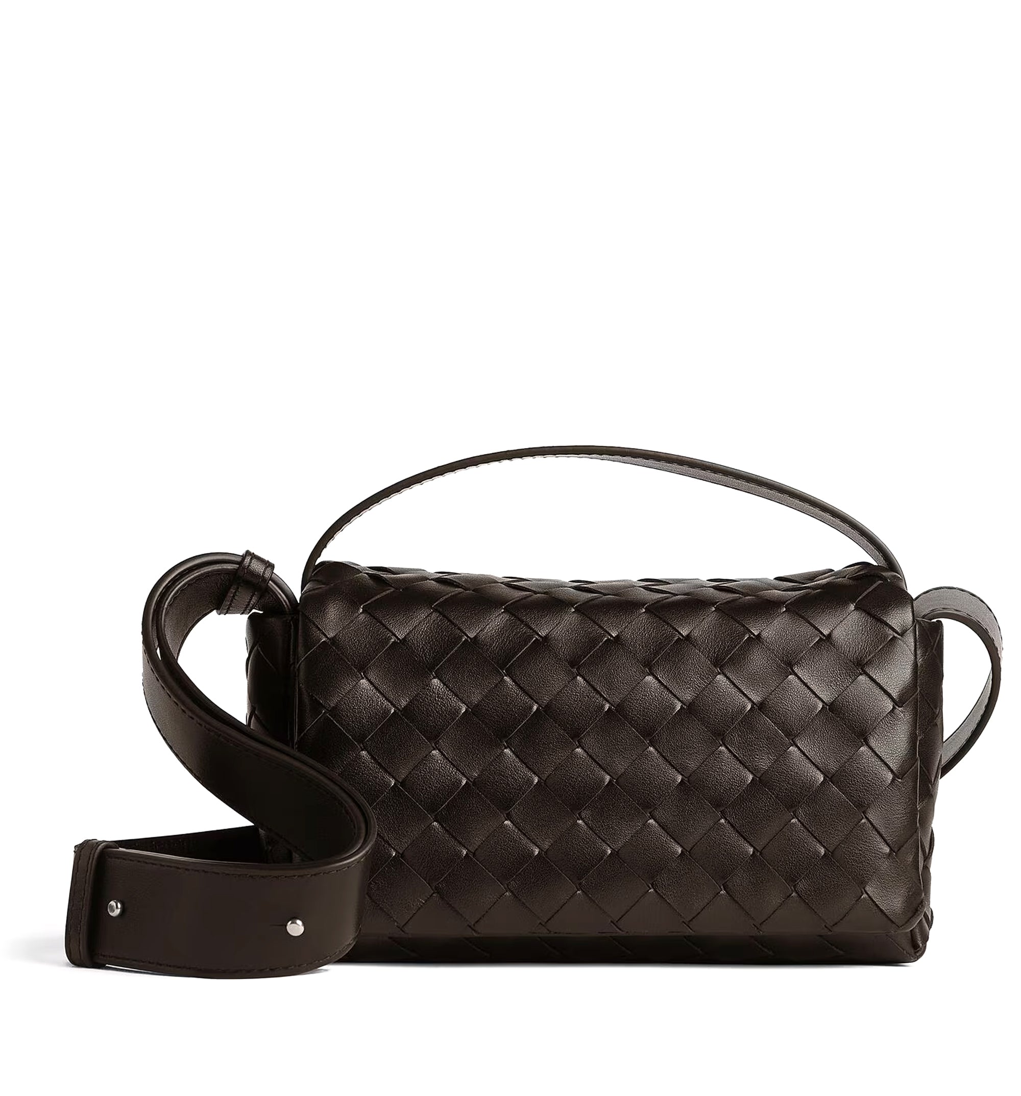 Intrecciato Mini Bag With Flap