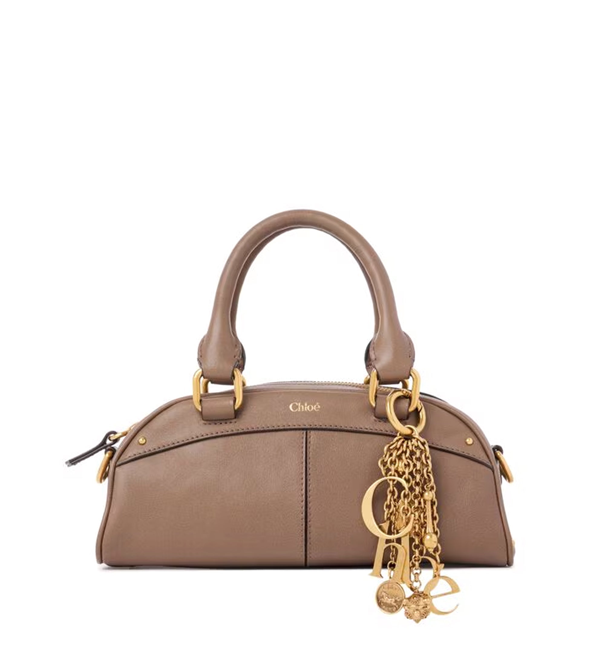 Small Chloé Bowling Bag In Soft Leather