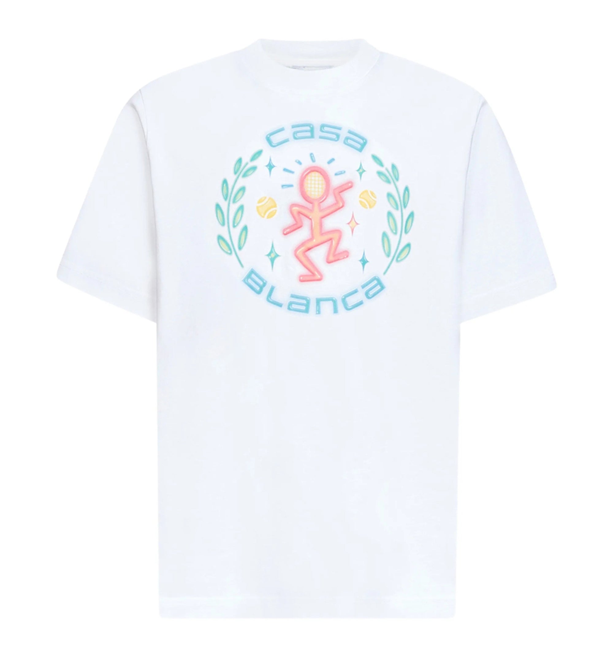White Dance Joy Short Sleeve T-Shirt