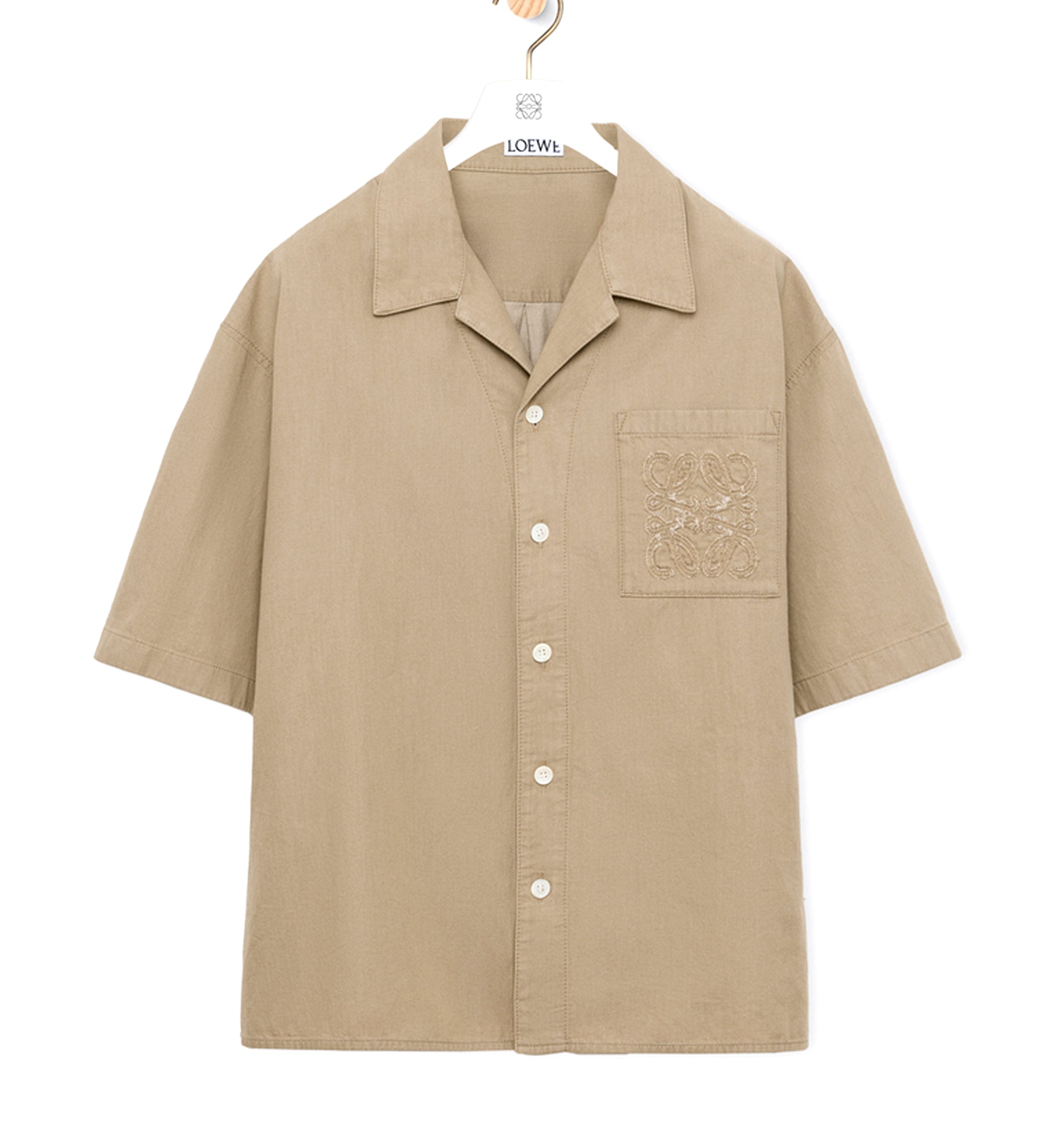 Short sleeve shirt in cotton