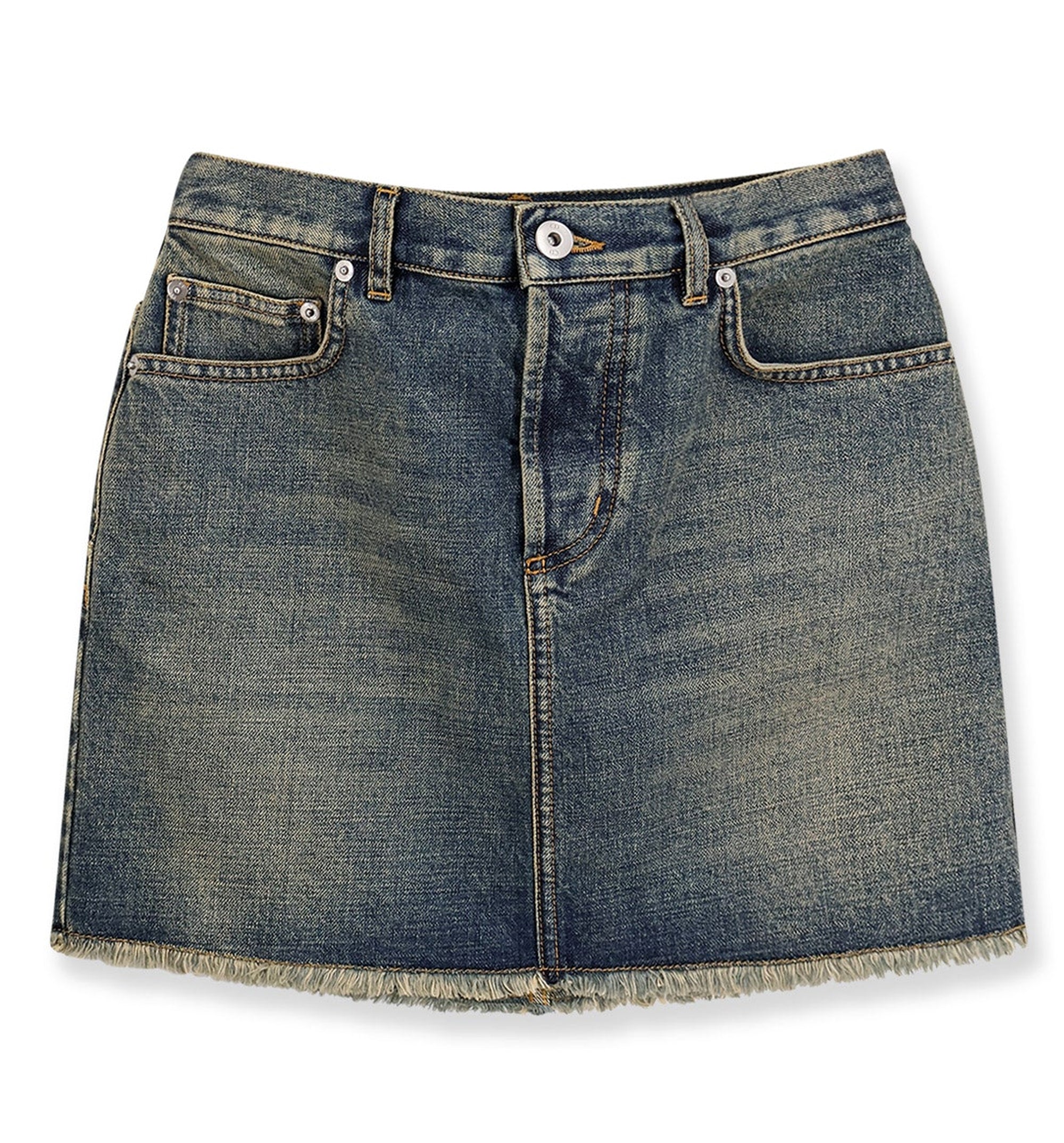 Denim Mini Skirt