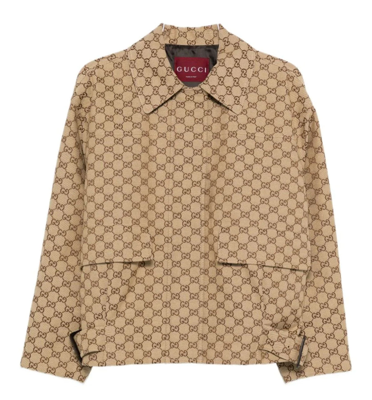GG Canvas Bomber Jacket