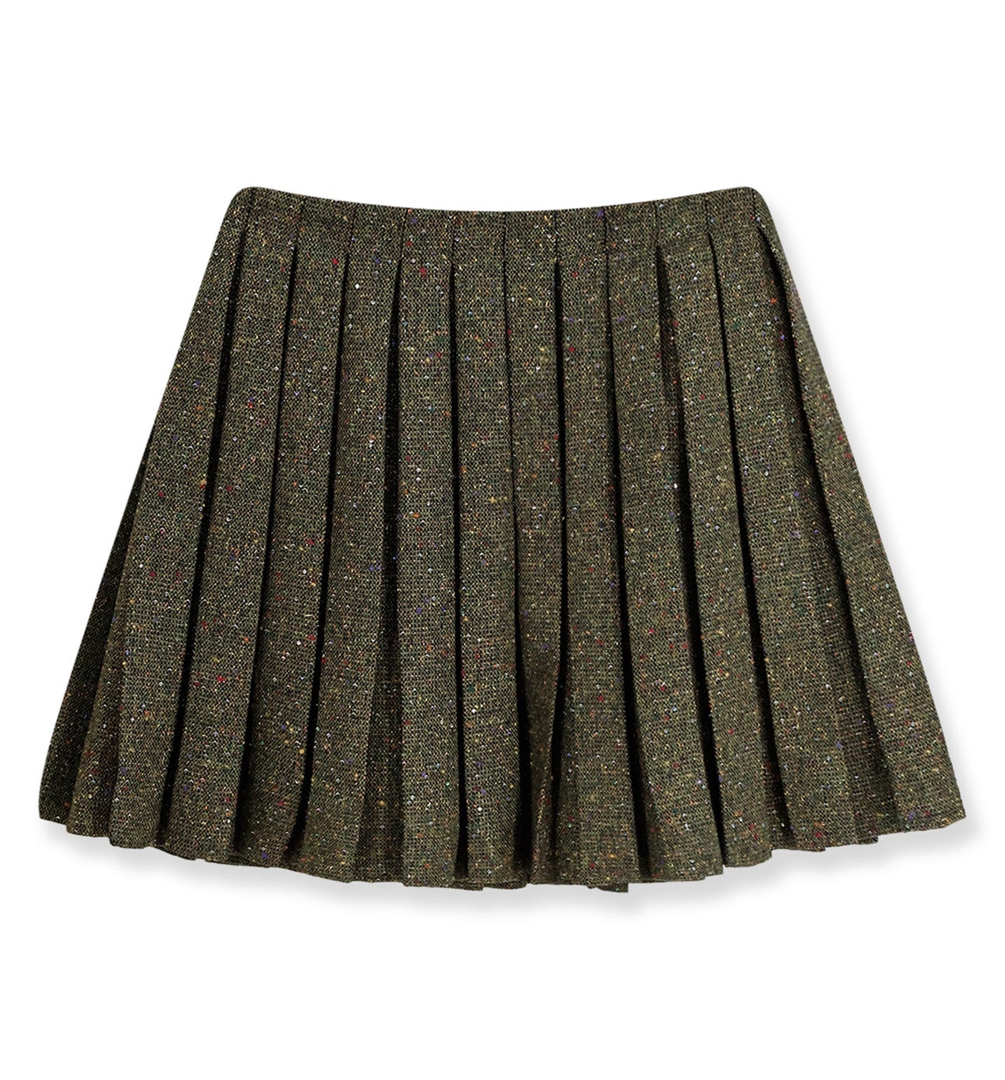 Pleated Mini Skirt