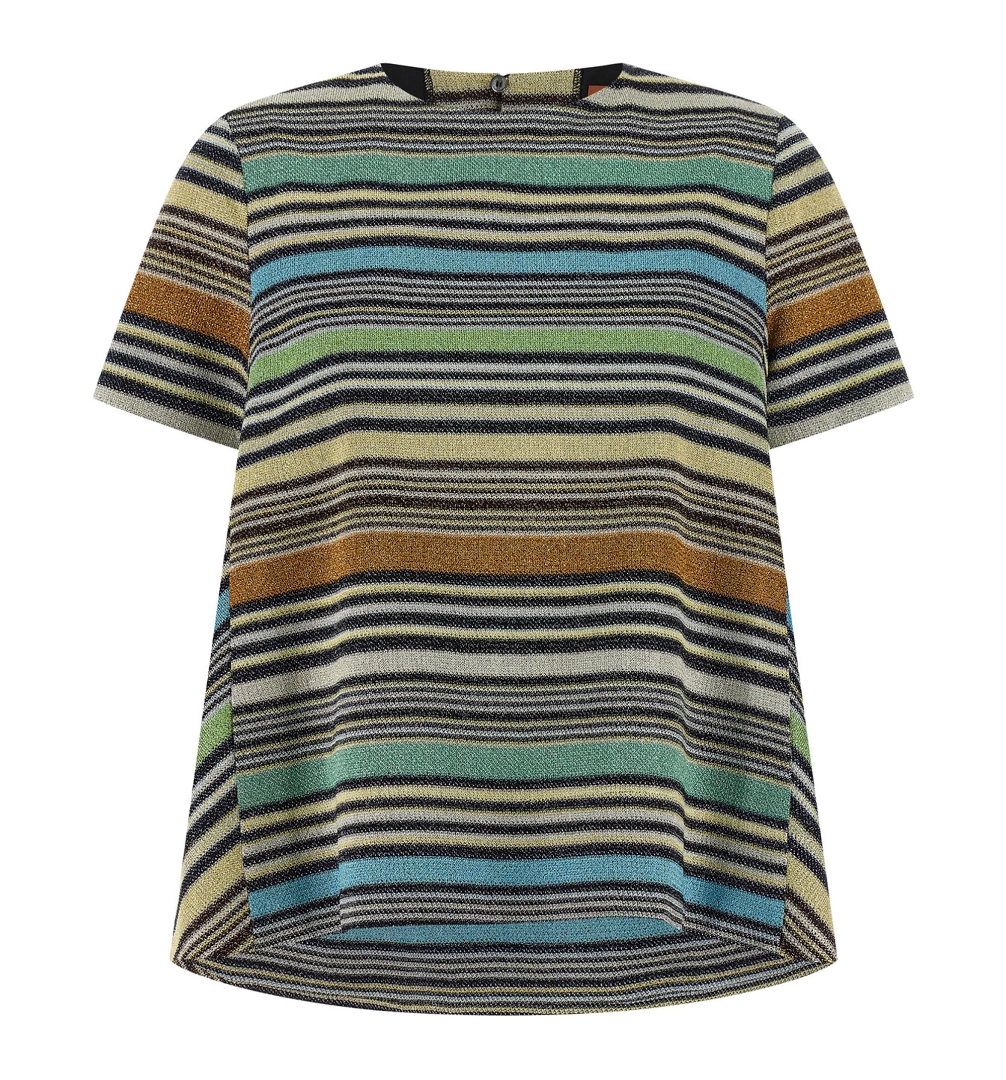 Lamé Stripes T-Shirt