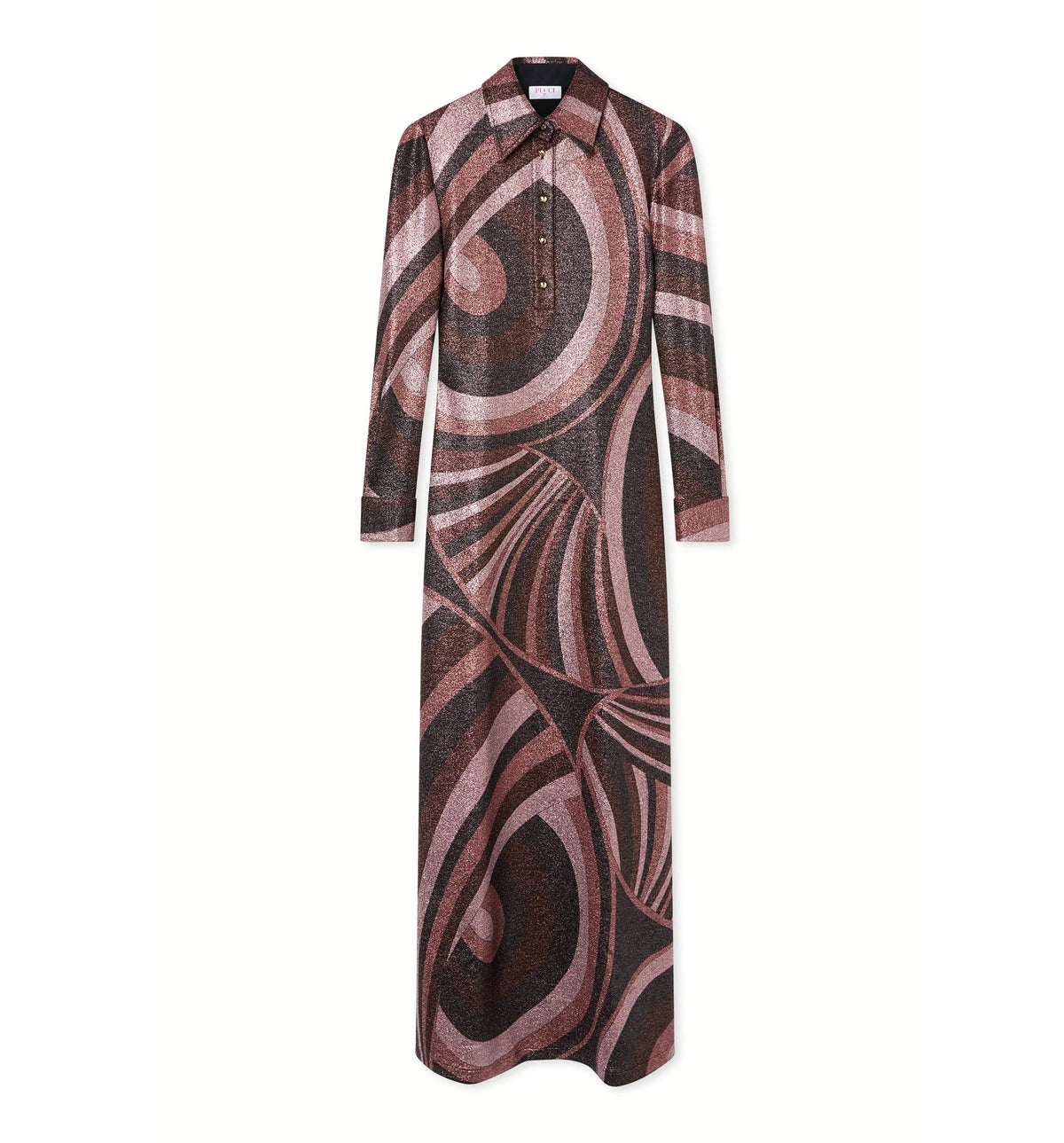 Iride Print Lurex Dress