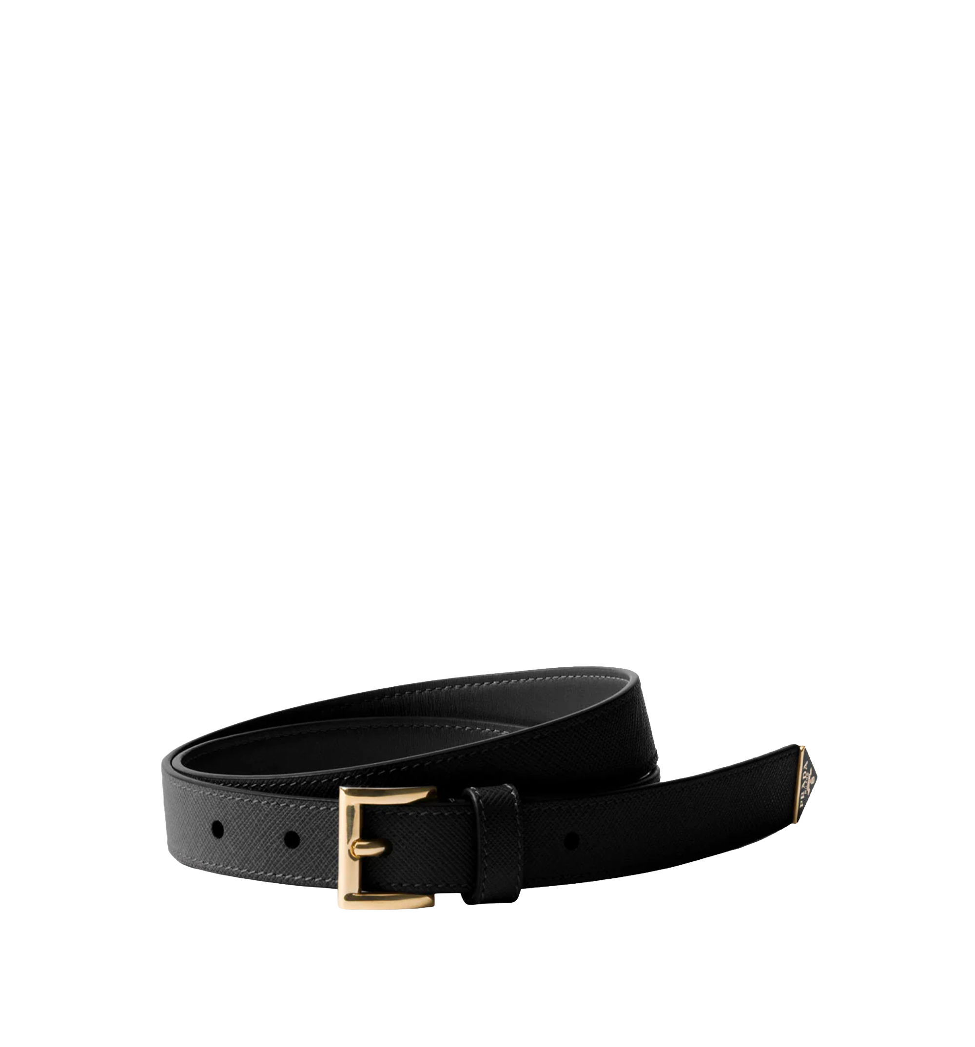 Saffiano Leather Belt