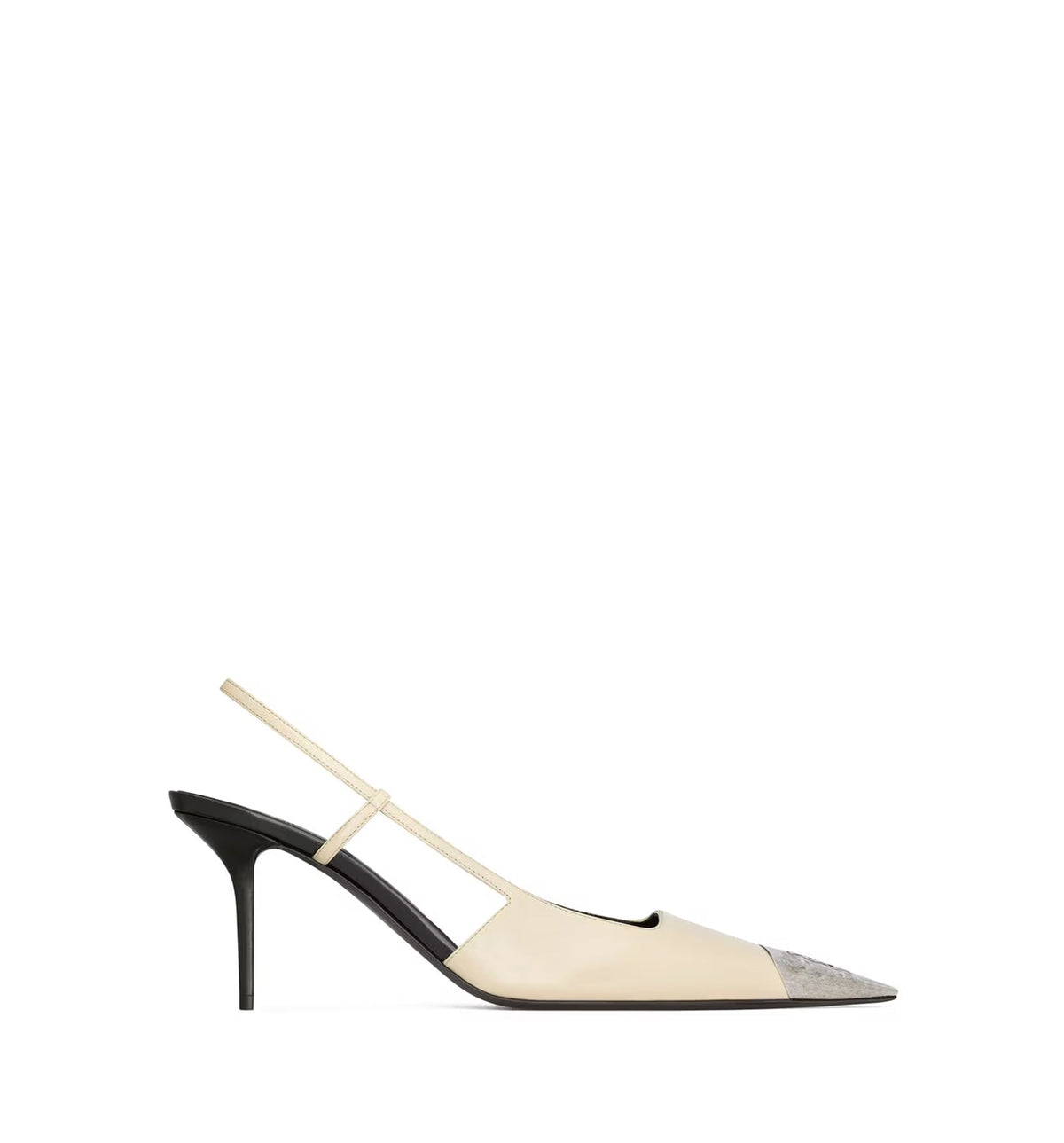Jeanne Slingback Pumps In Smooth Leather