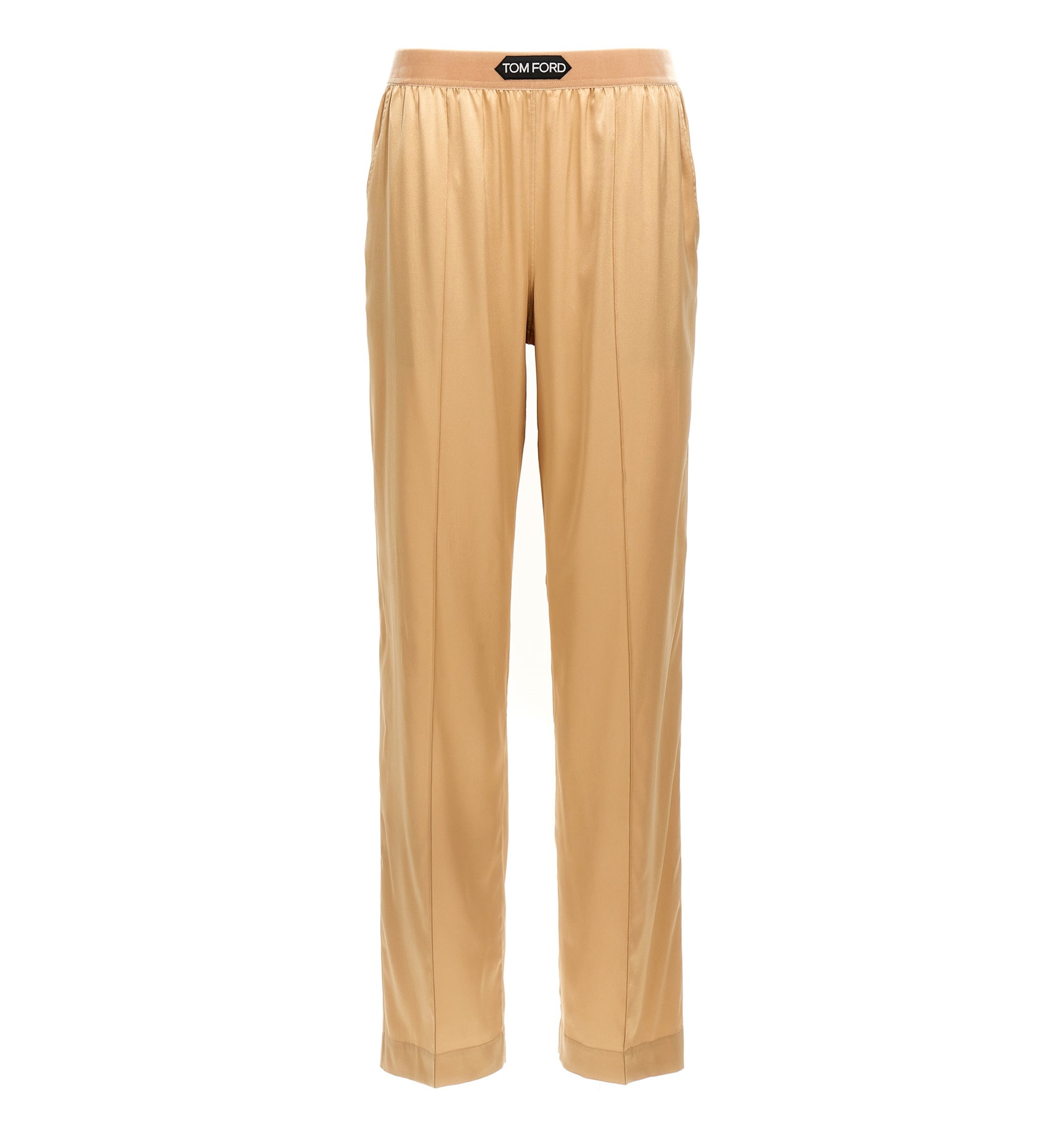 Stretch Silk Satin PJ Pants