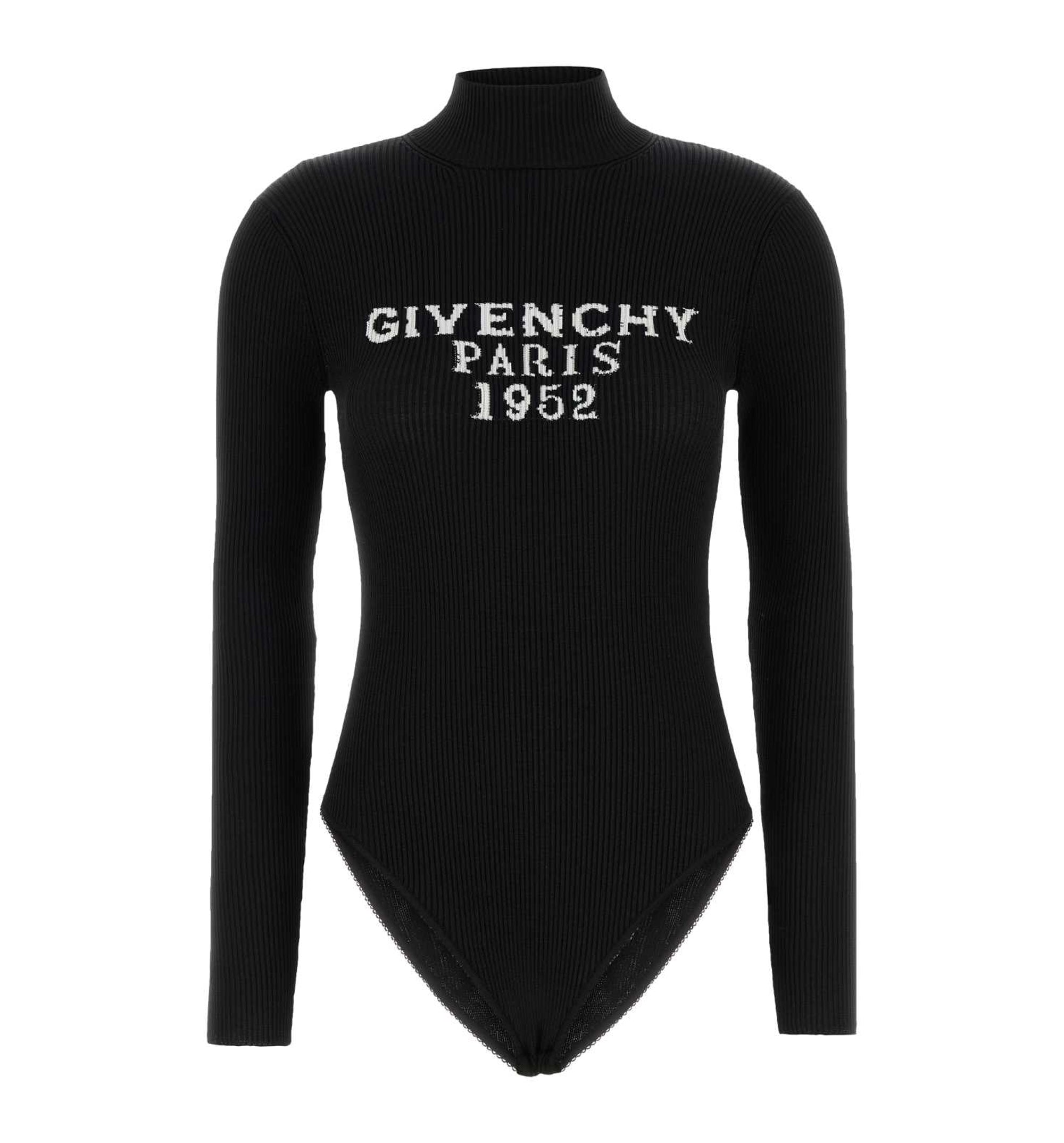 Body In Fine Rib With Givenchy Signature