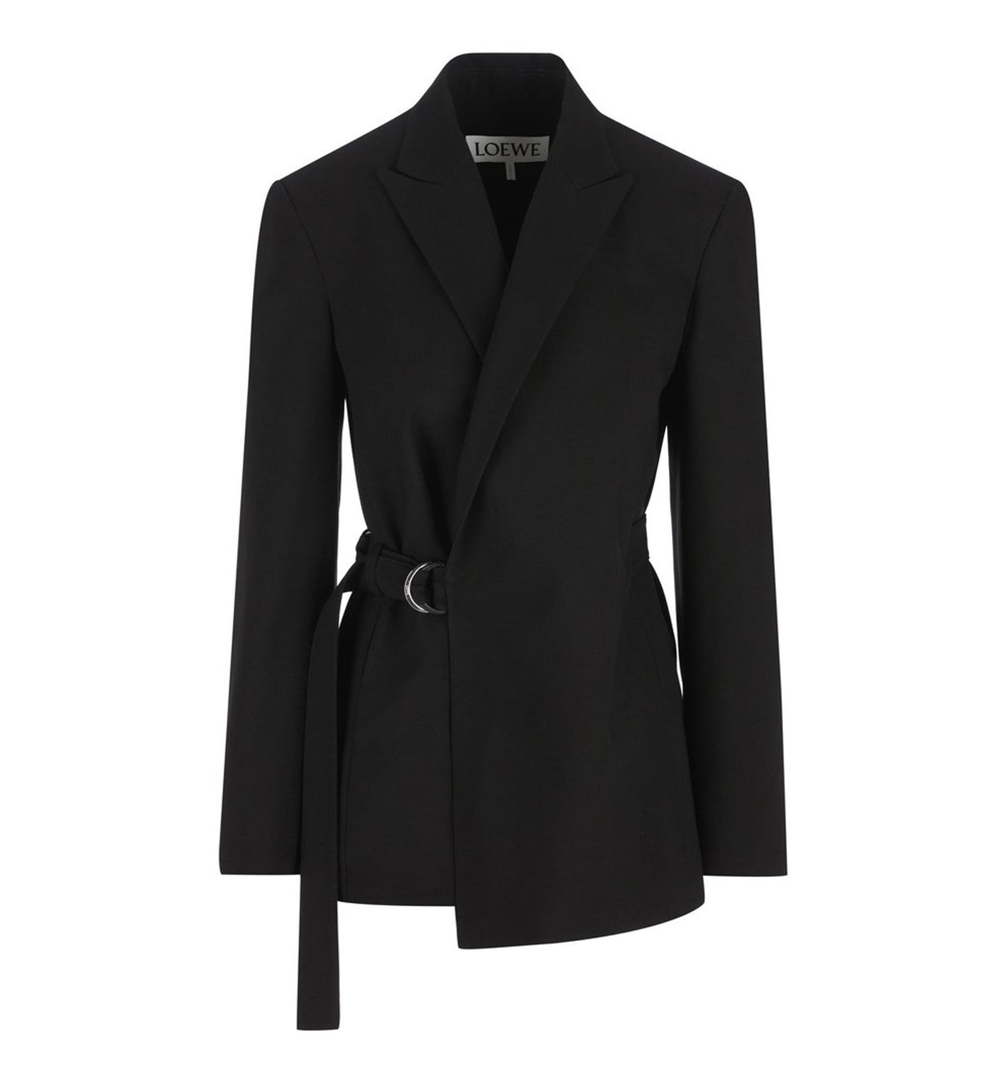 Draped Jacket in Wool