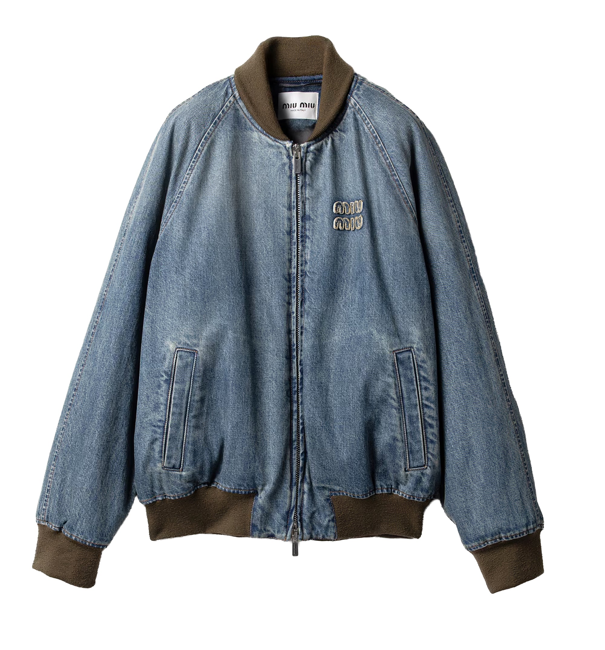 Denim Blouson Jacket