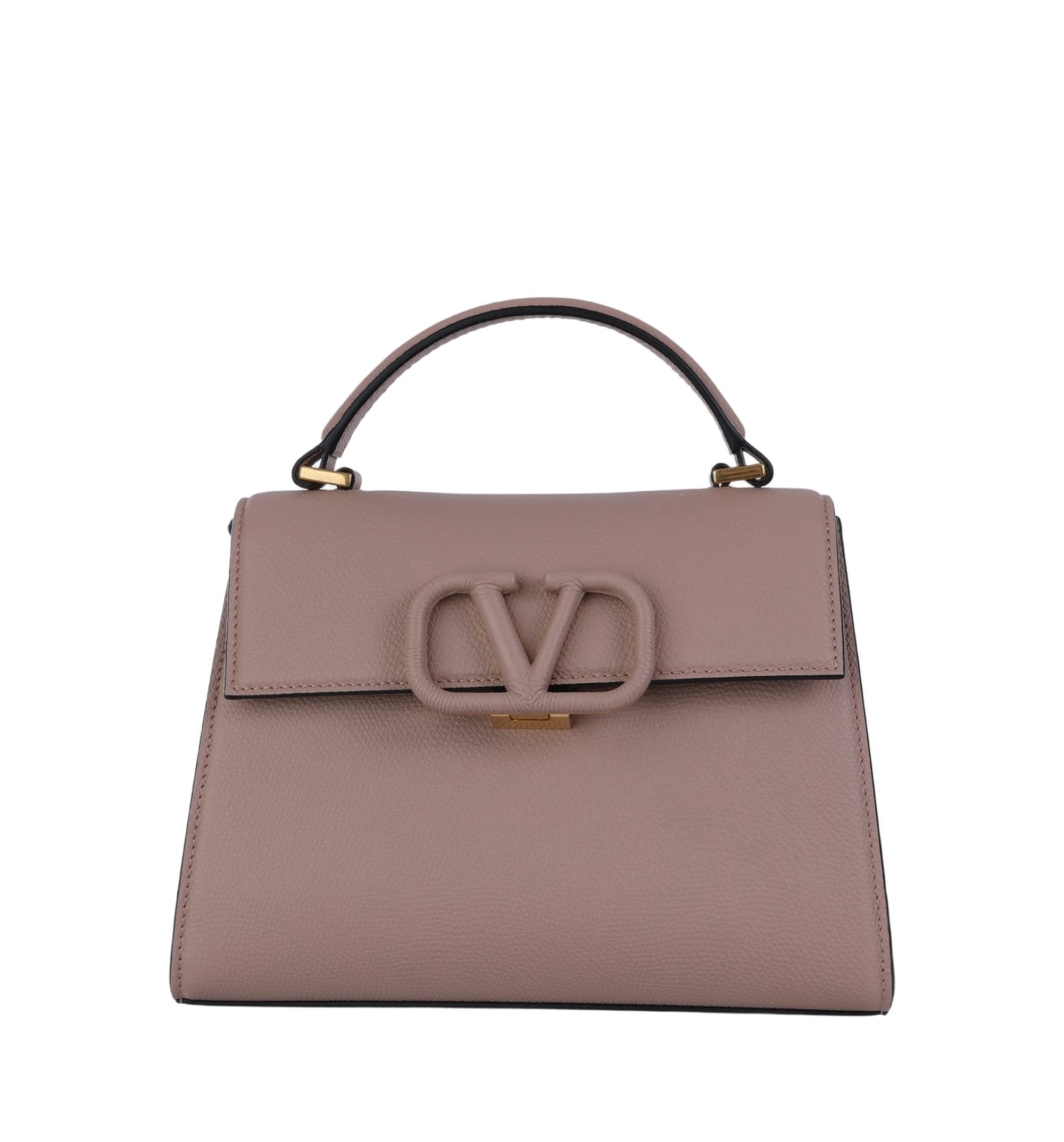 Leather Top Handle Bag