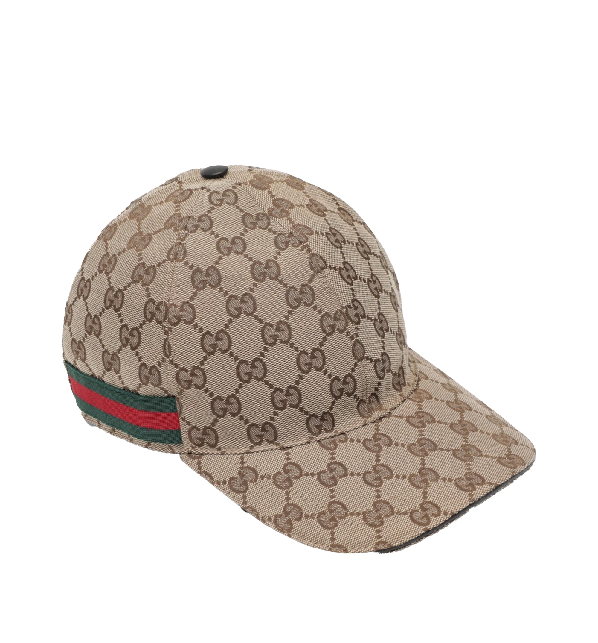 GG Canvas Baseball Hat With Web