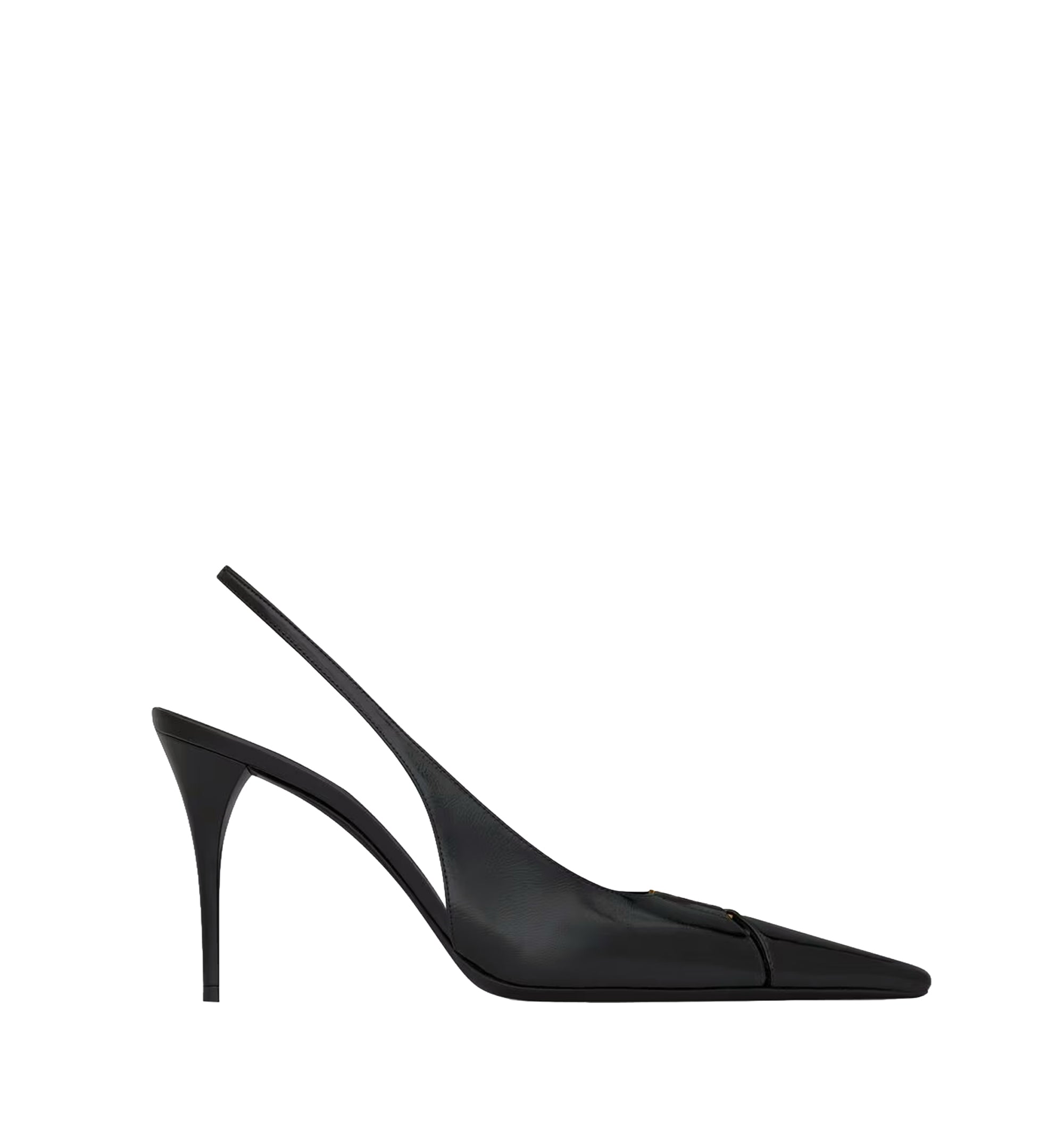 Babylone Breteuil Slingback Pumps In Smooth Leather