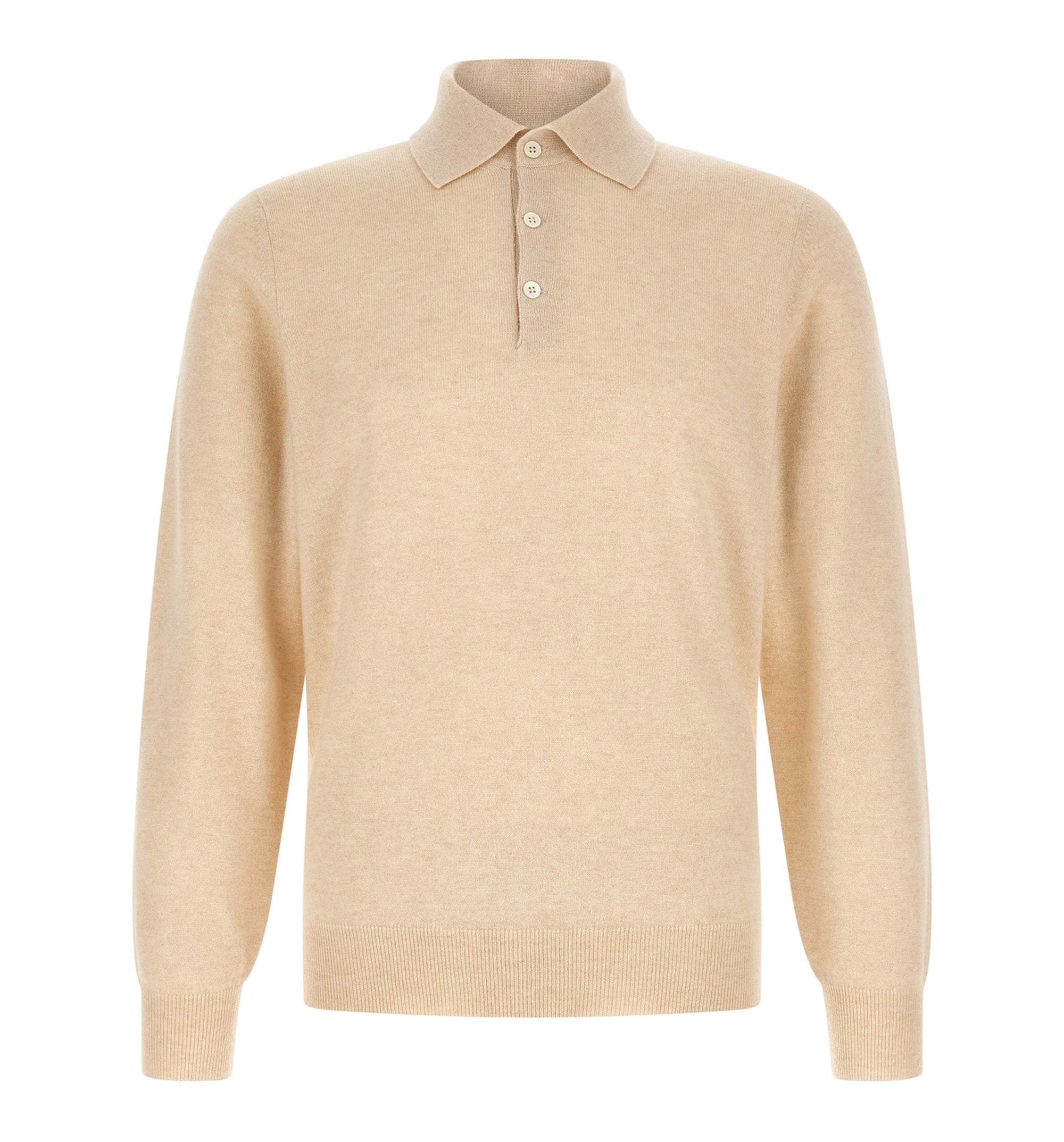 Cashmere Knit Polo Shirt