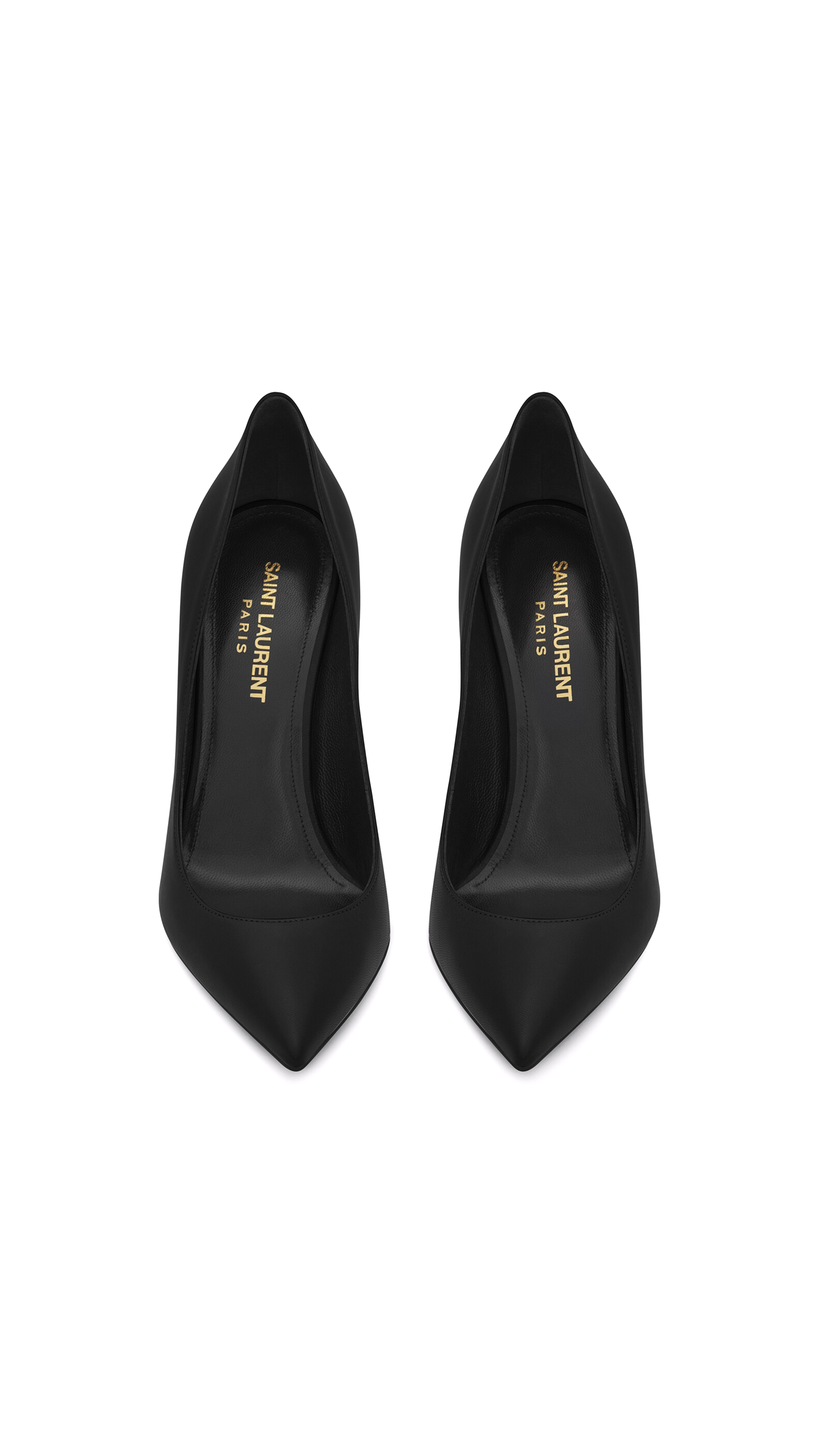 Anja Pumps in Leather - Black