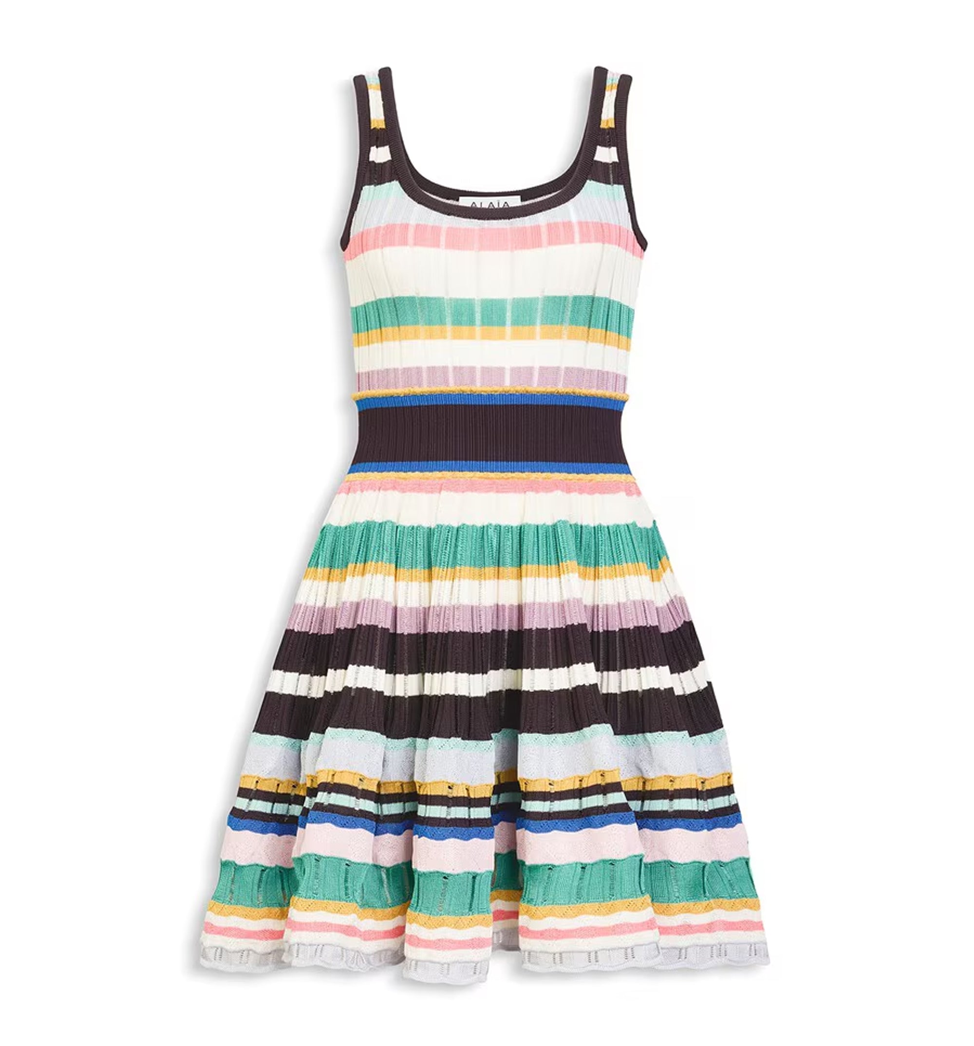 Multicolor Crinoline Dress