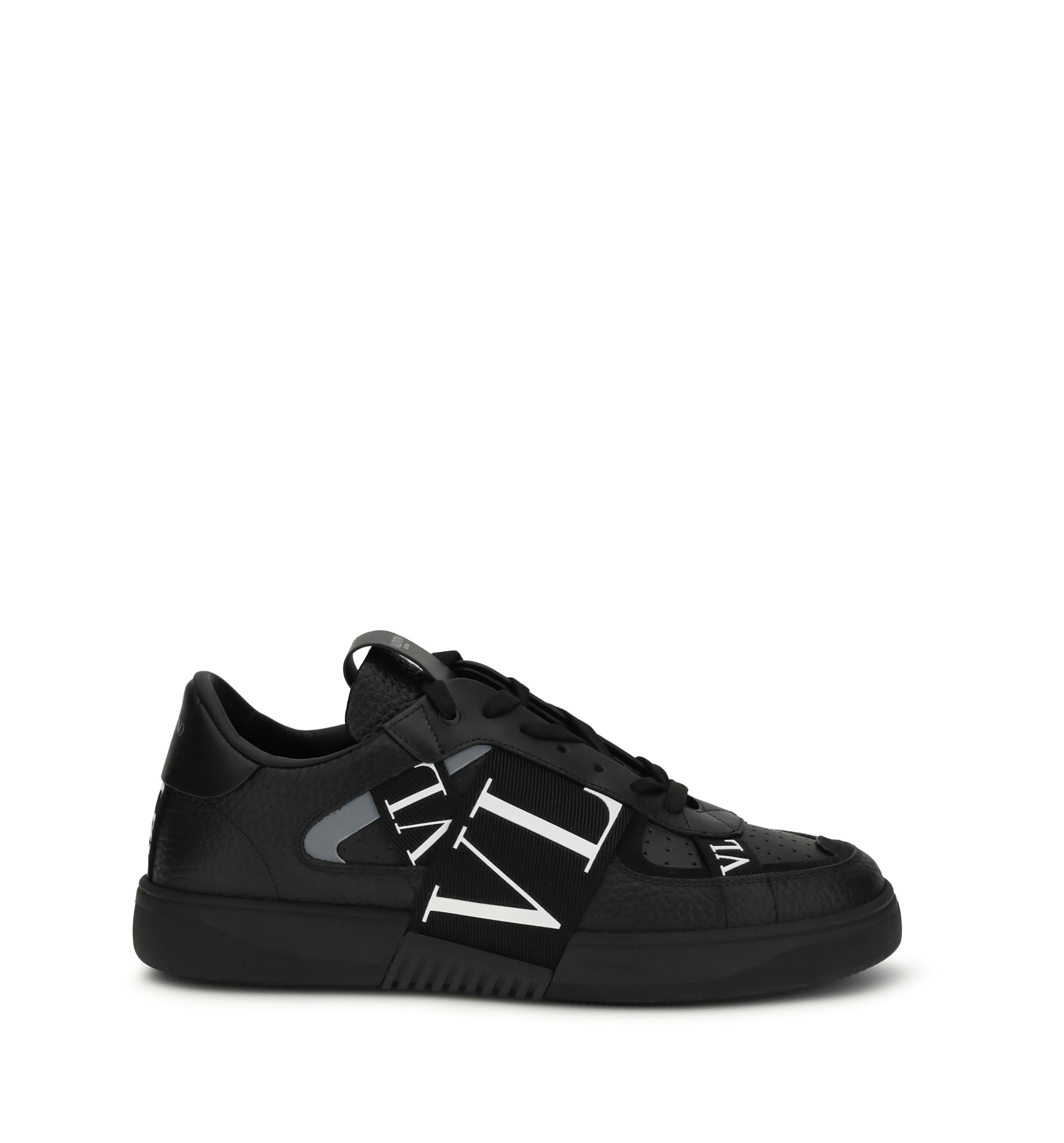 Low-Top Calfskin Vl7N Sneaker With Bands
