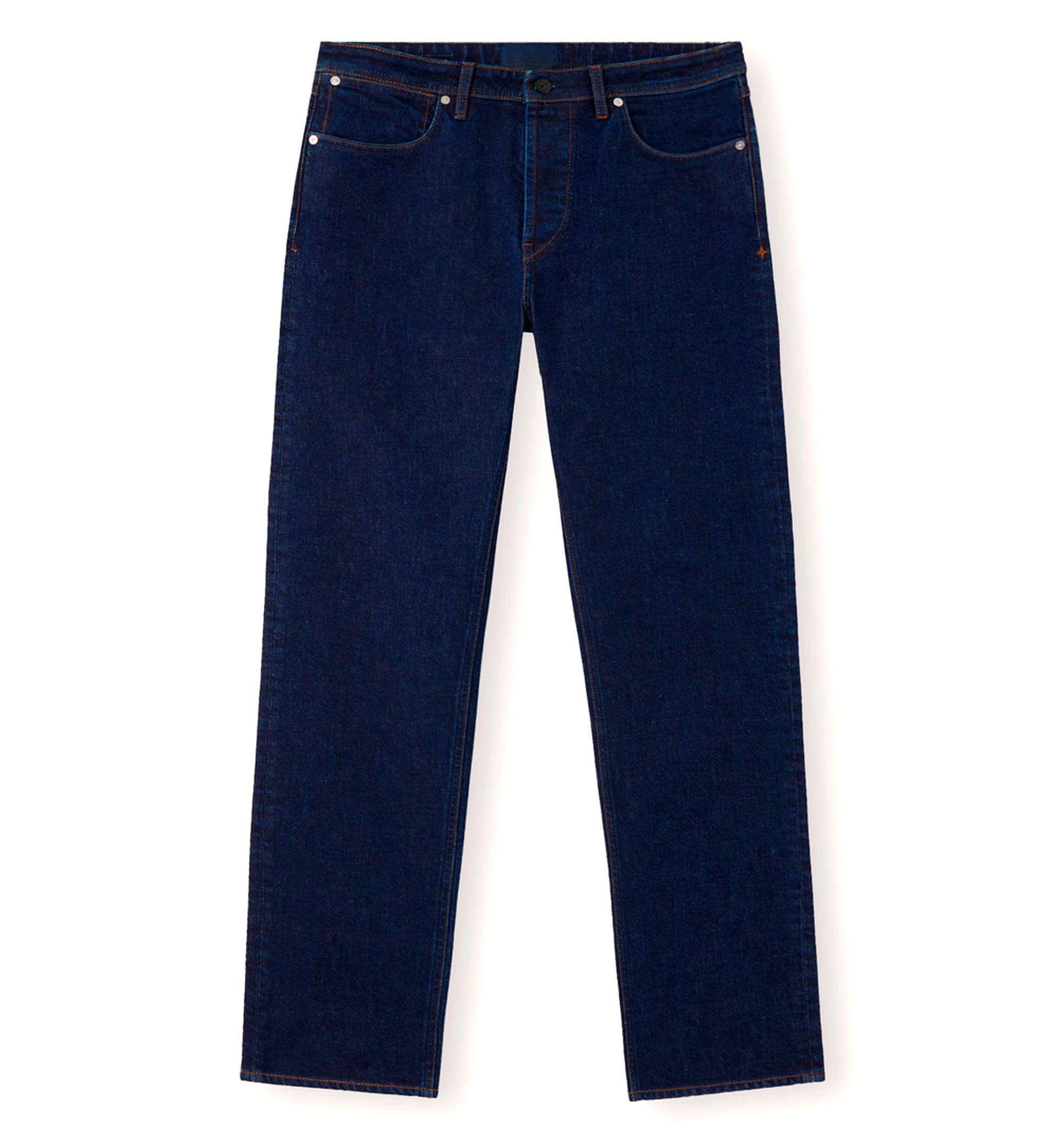 J100007 Stretch Indigo Denim-Rinsed