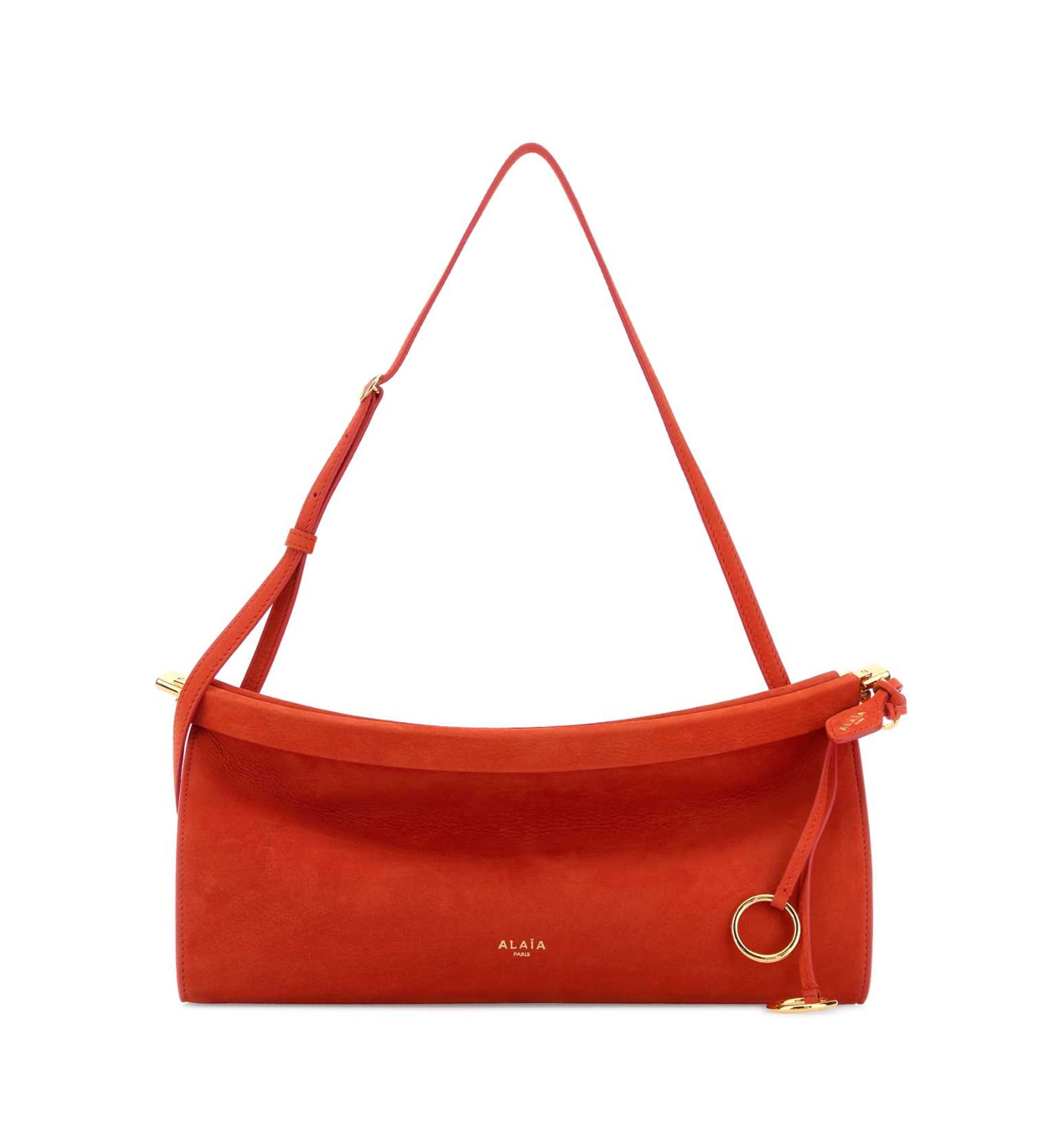 Le Click East West Medium Bag In Nubuck