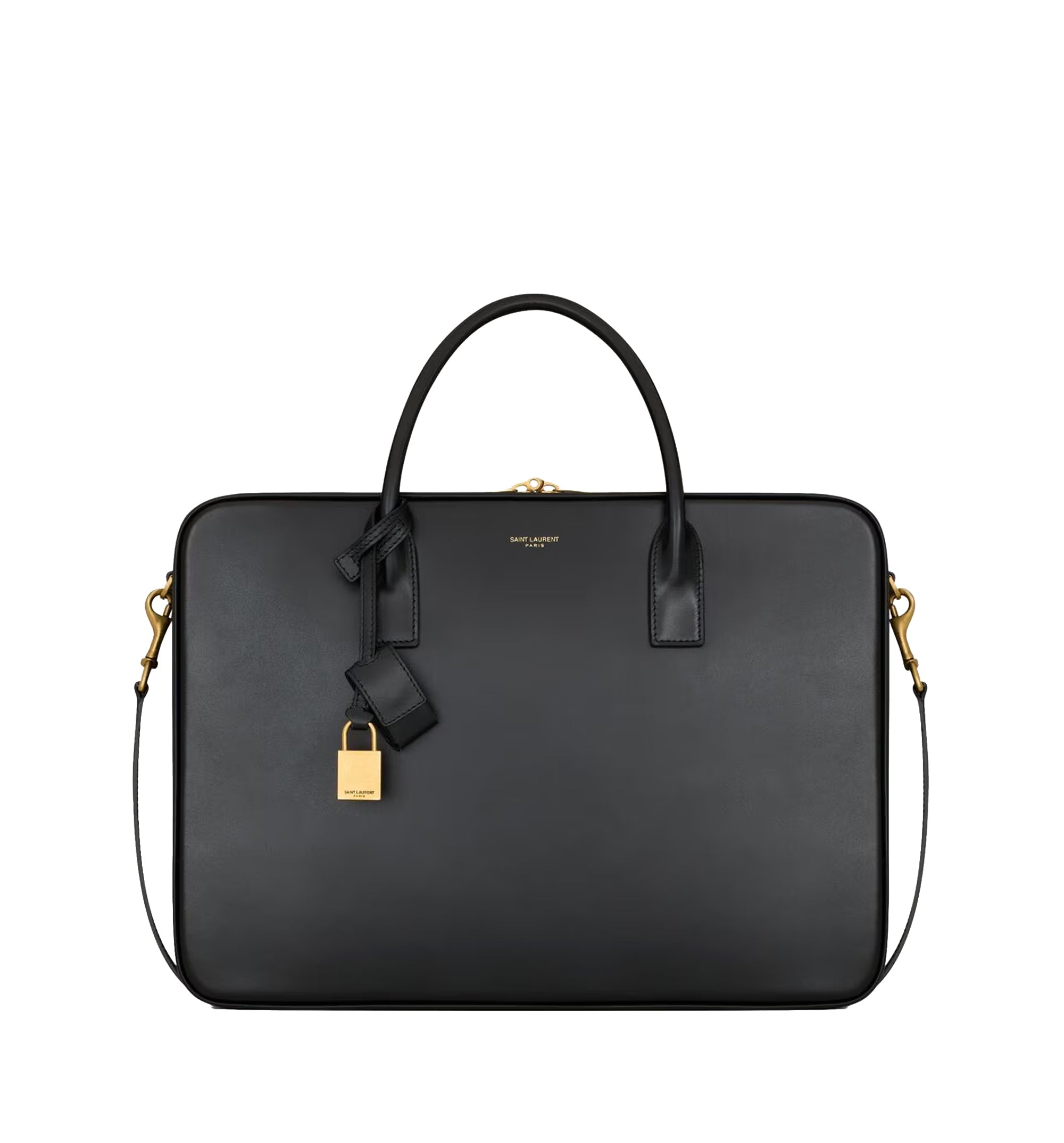 Sac De Jour Large Slim Bauletto Bag In Smooth Leather