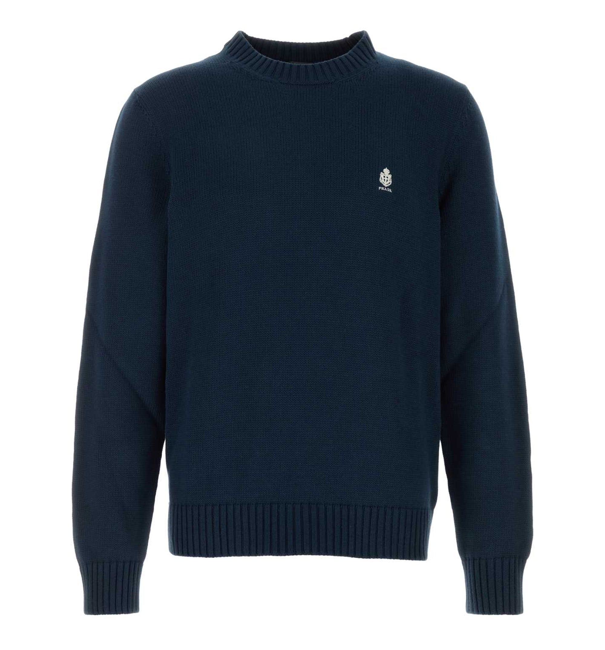 Cotton Crew-Neck Sweater
