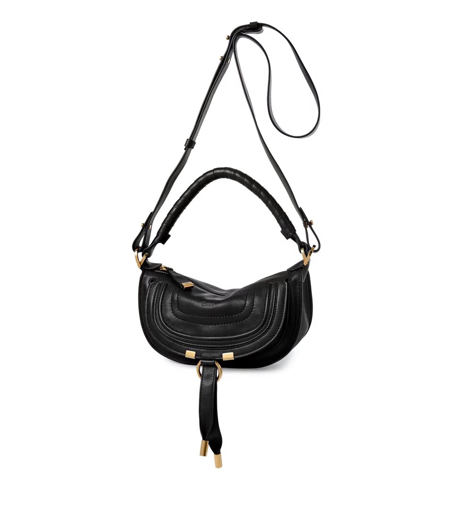 Mini Marcie Shoulder Bag In Soft Leather