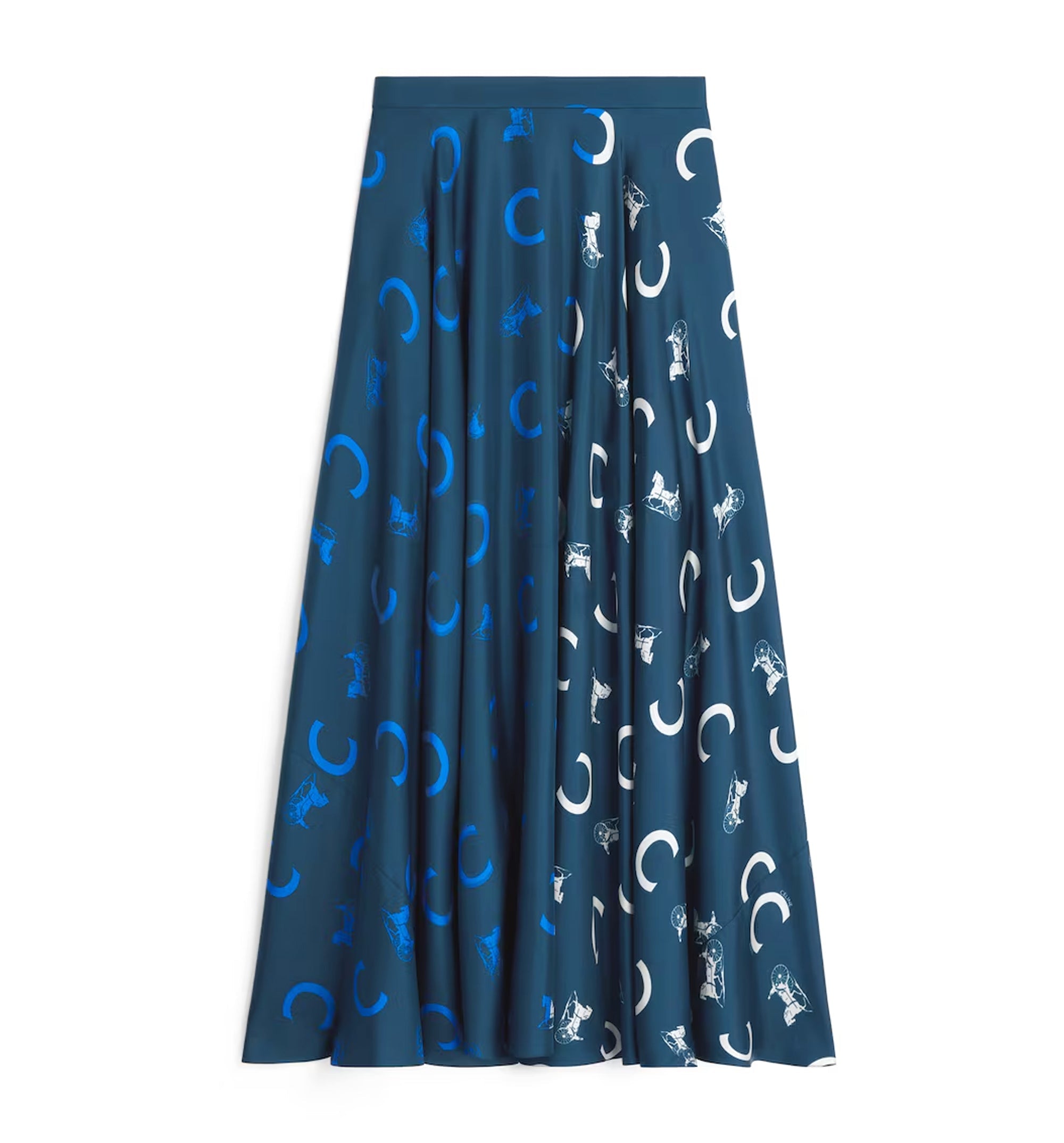 skirt IN silk twill