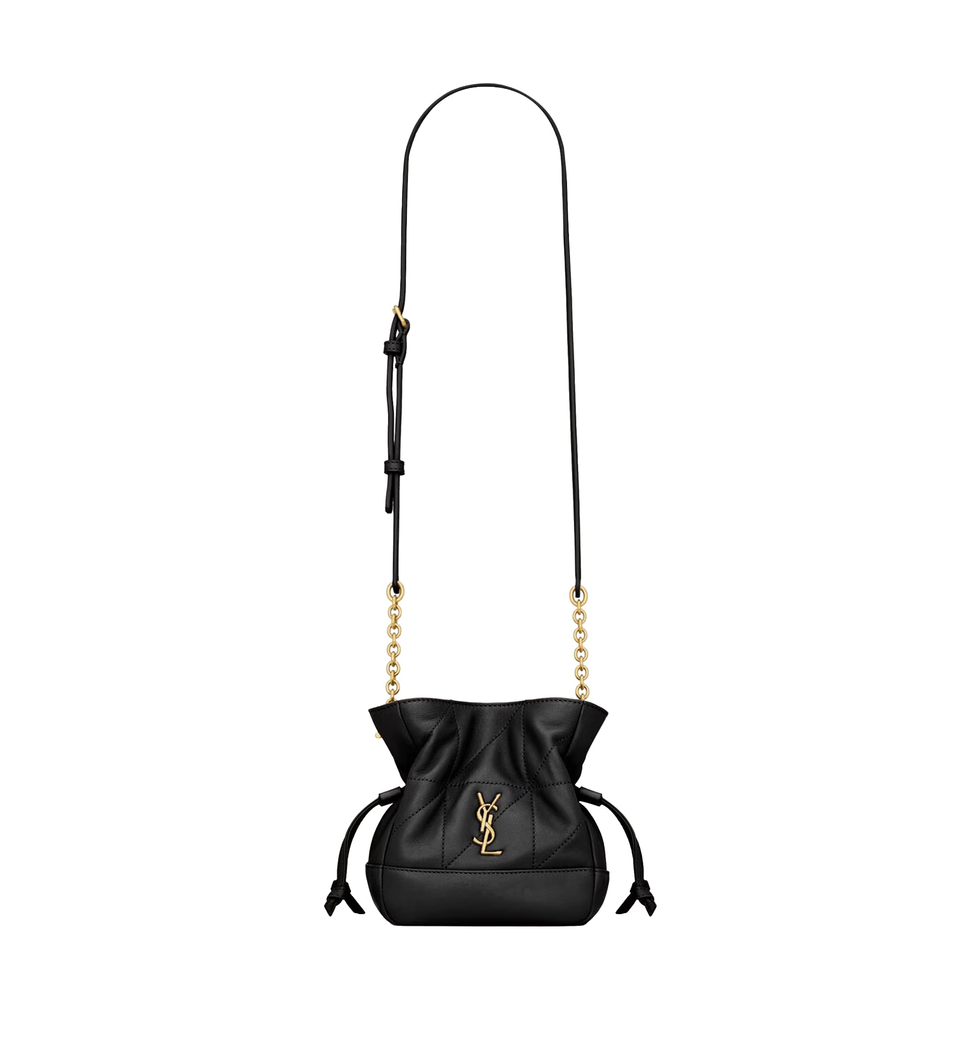 Jamie Mini Shoulder Pouch In Lambskin