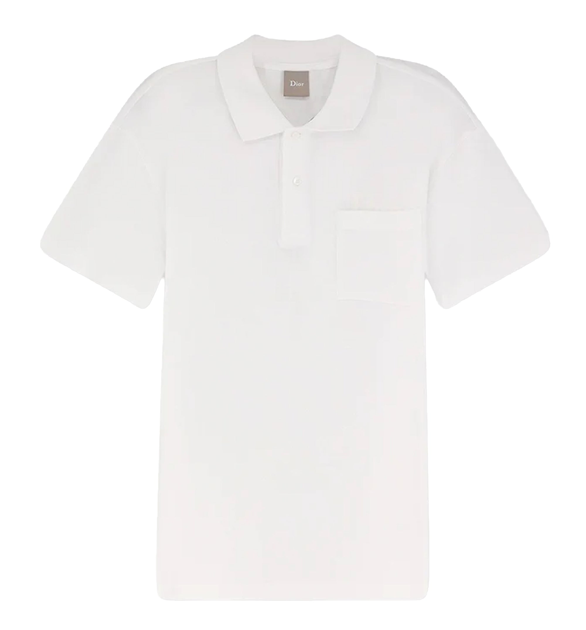 Cotton Polo Shirt With Embroidered Logo