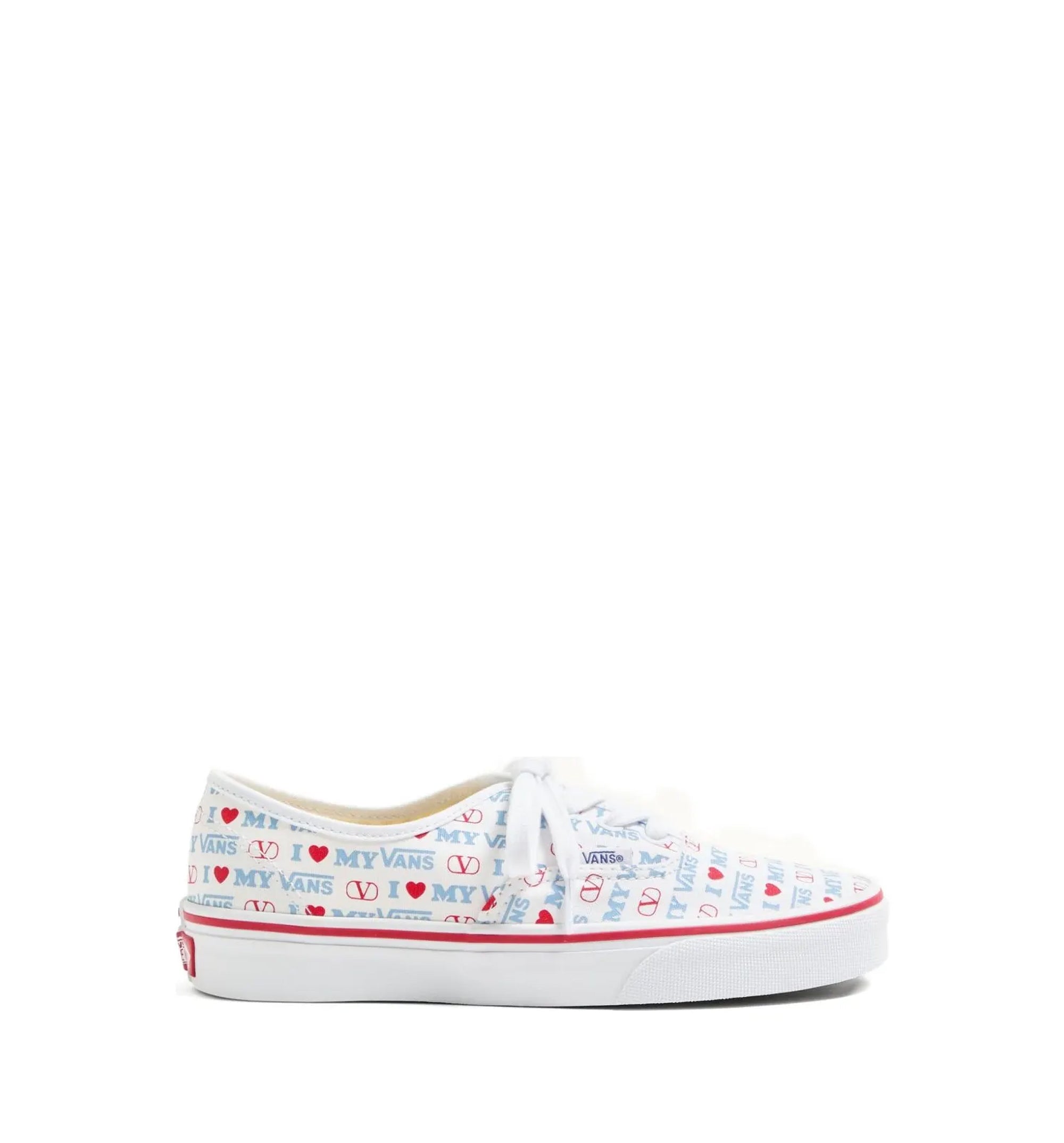 Low-Top Trainer In Valentino Vans Love Print Fabric