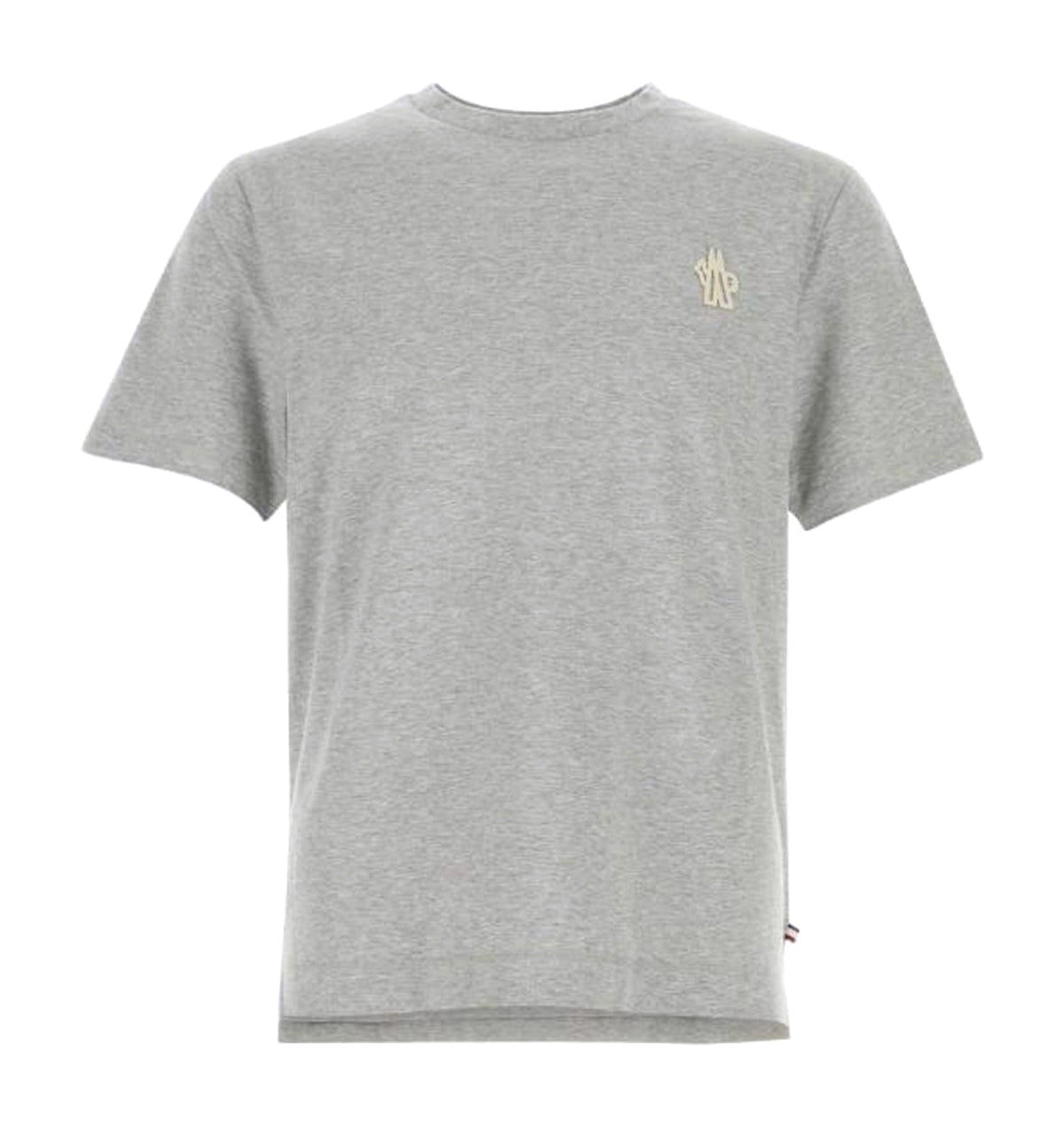 Logo Patch Cotton Blend T-Shirt