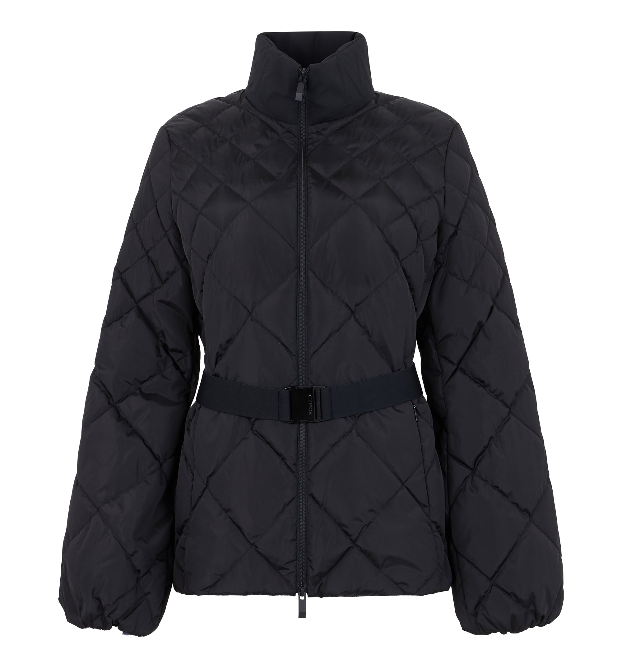 Balsamine Geometric-Quilted Short Down Jacket