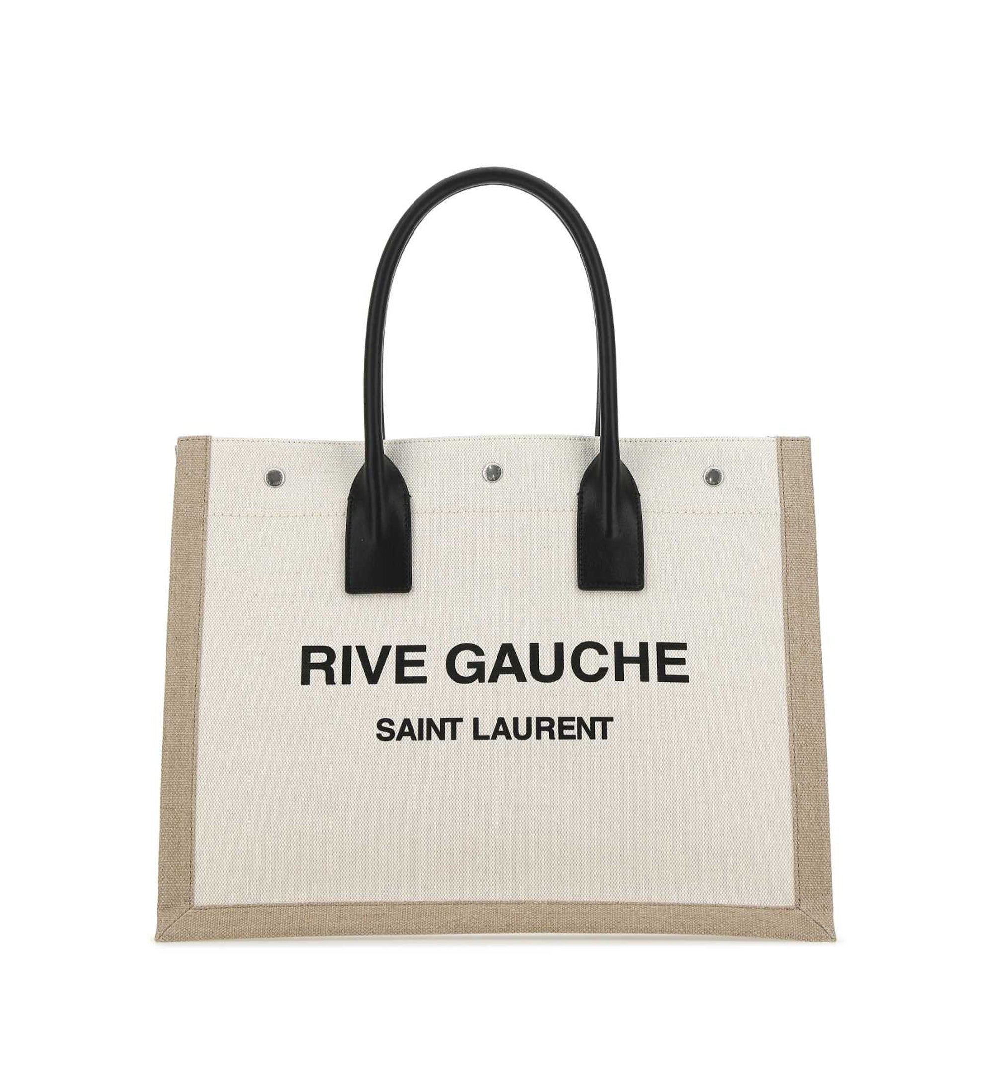Rive Gauche Large Tote Bag in Canvas