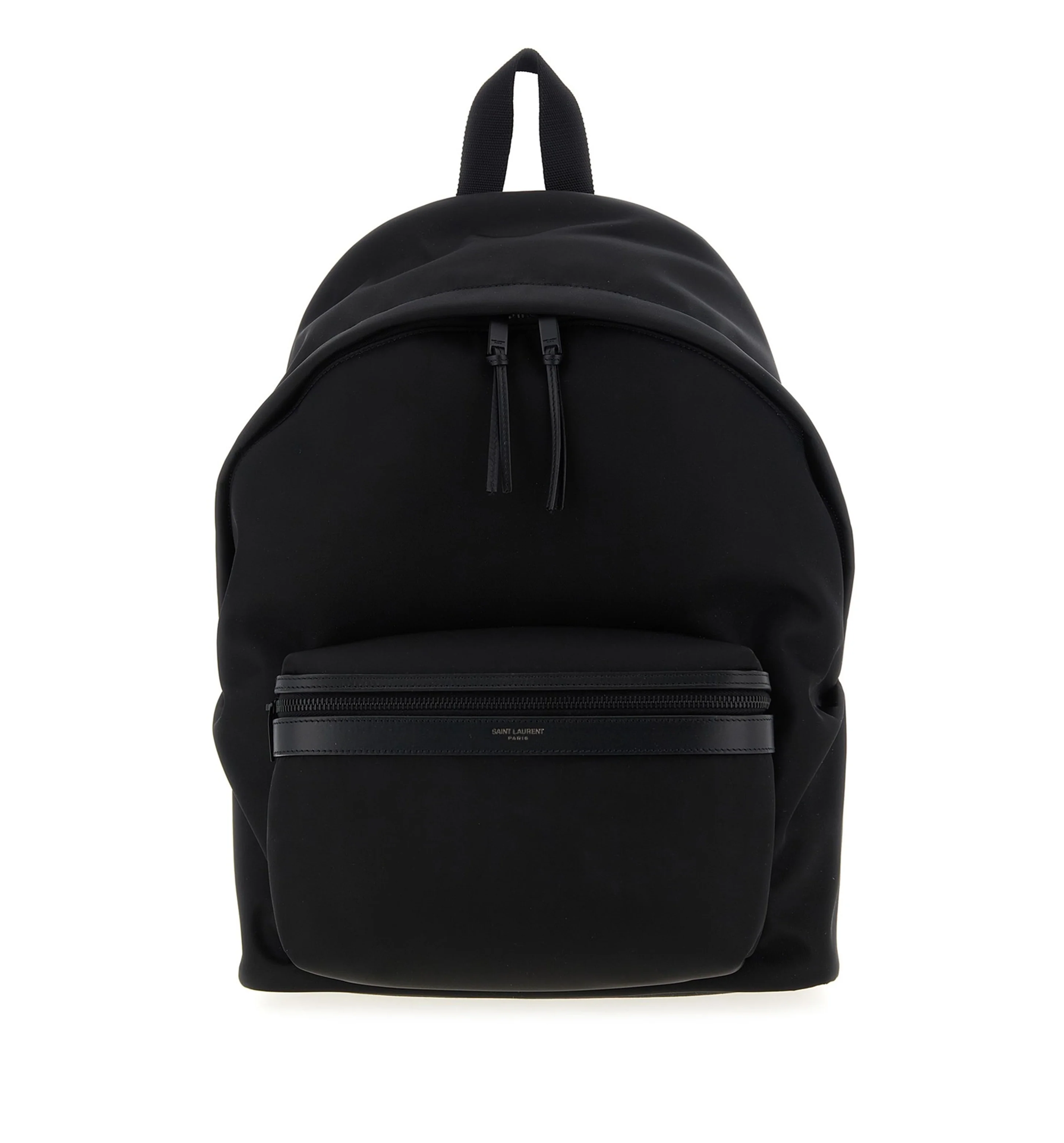 City Backpack In Econyl Smooth Leather And Nylon