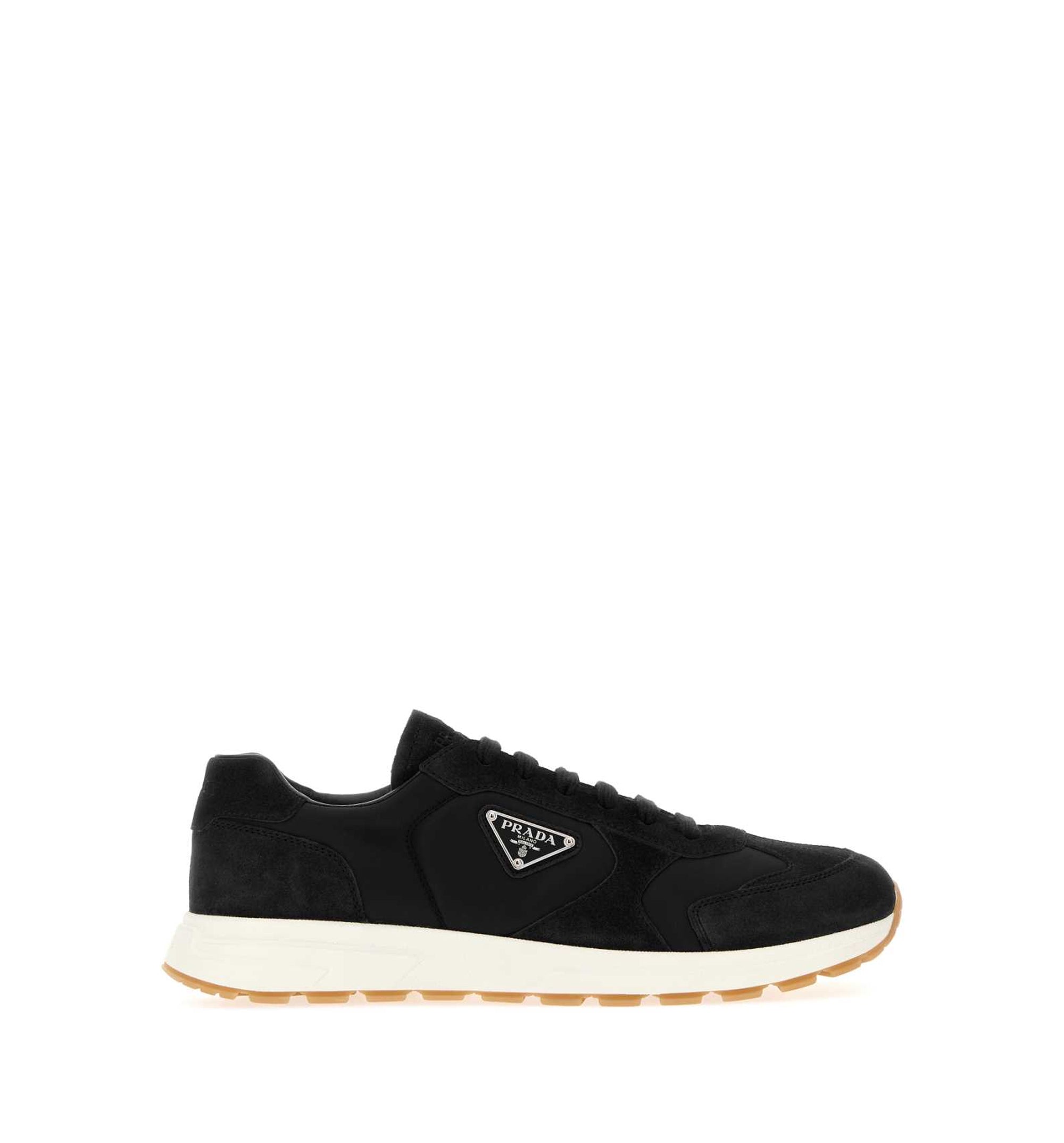 Prax Suede And Re-Nylon Sneakers