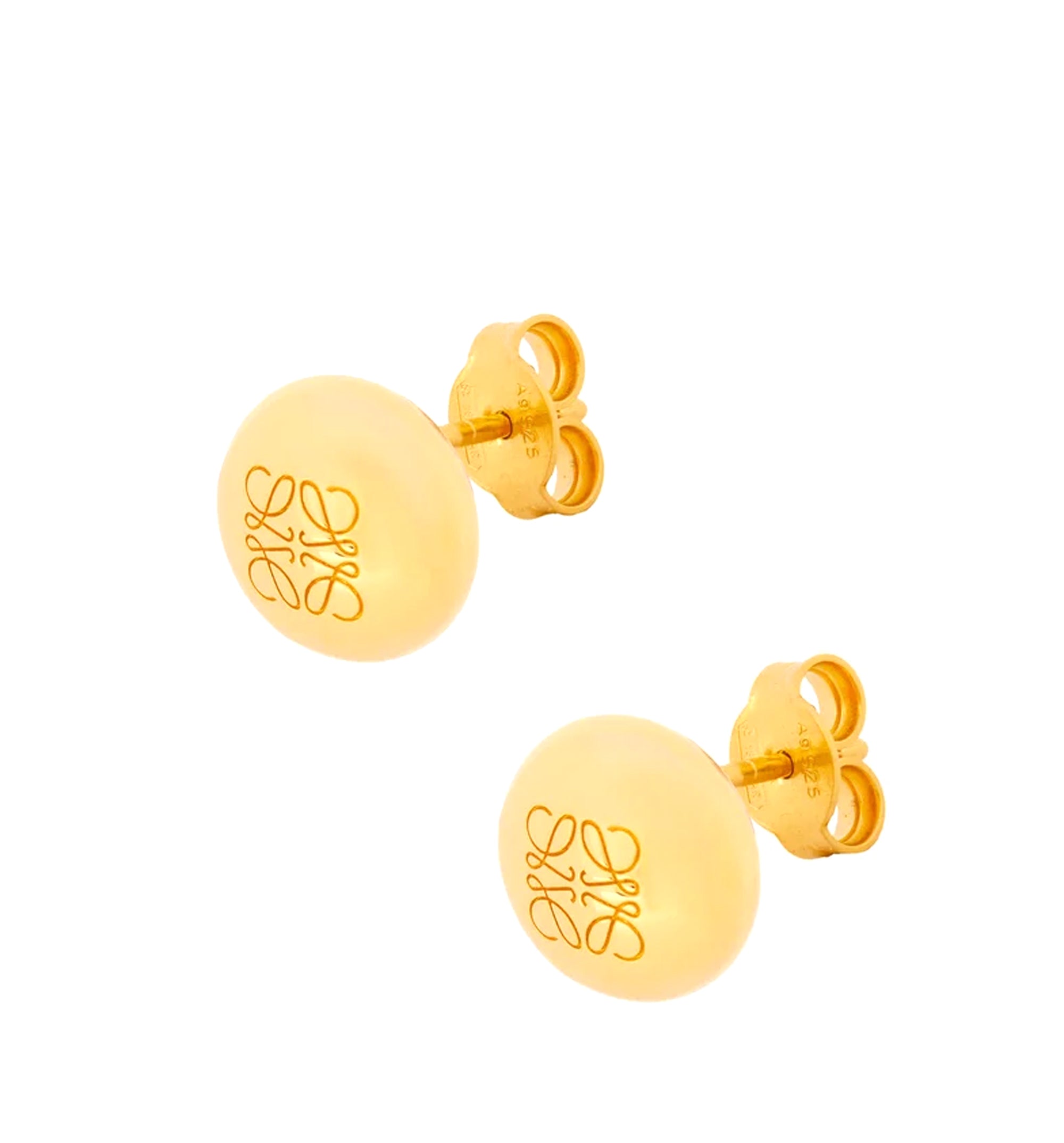 Anagram Pebble Stud Earrings