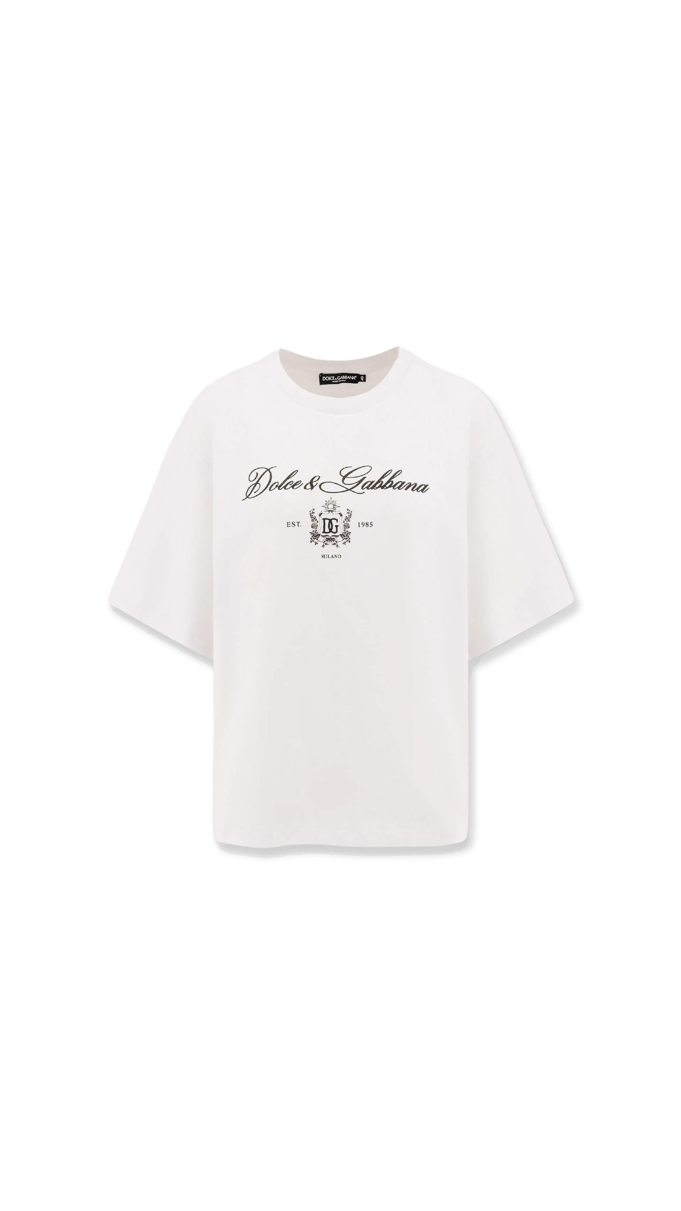 Jersey Logo Print T-shirt - White