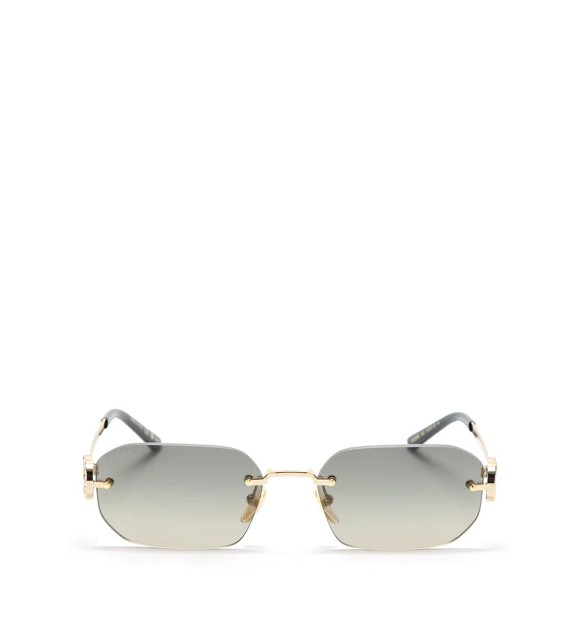 Rectangular-Frame Sunglasses