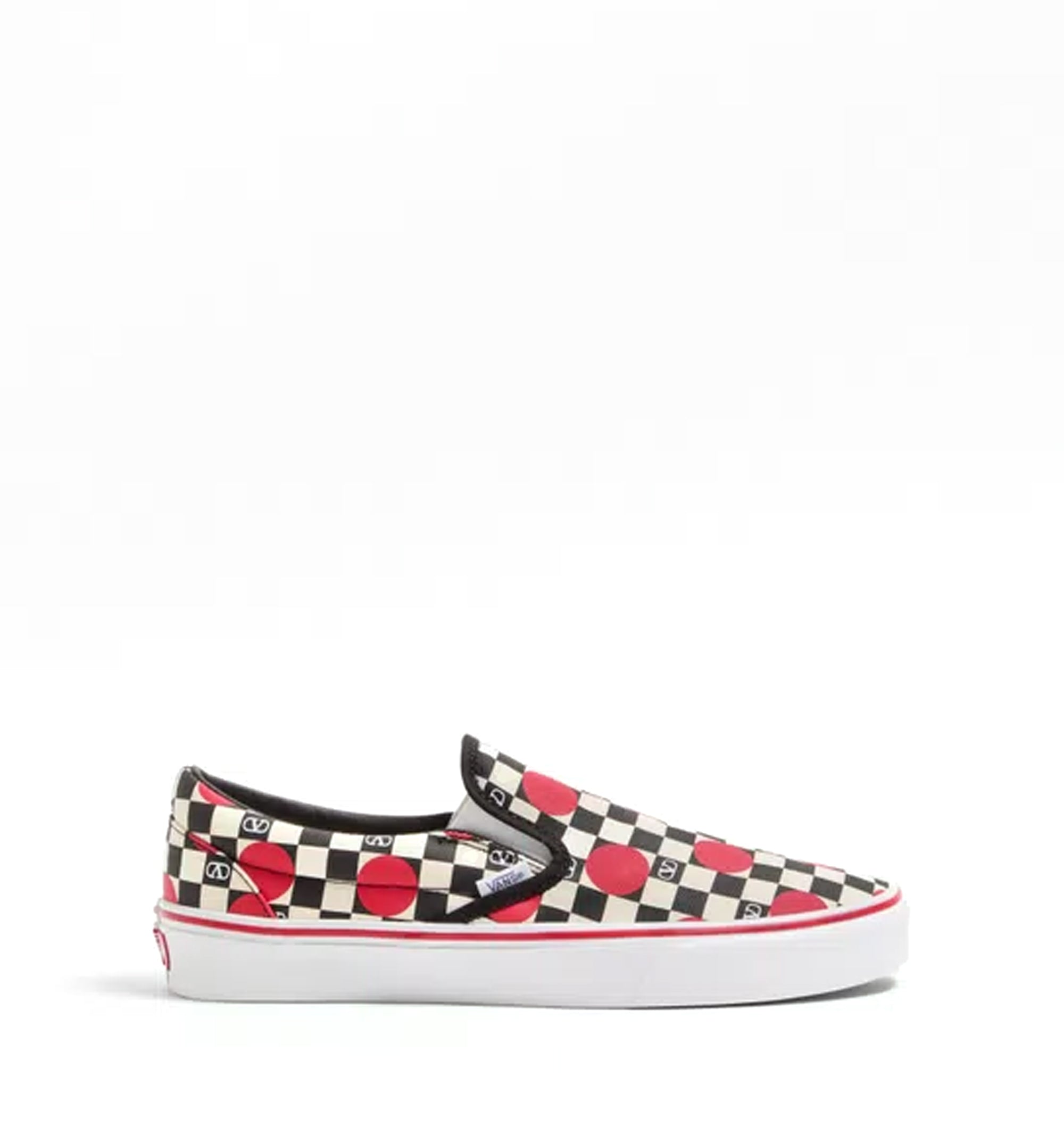 Valentino Garavani And Vans Slip-On Sneakers