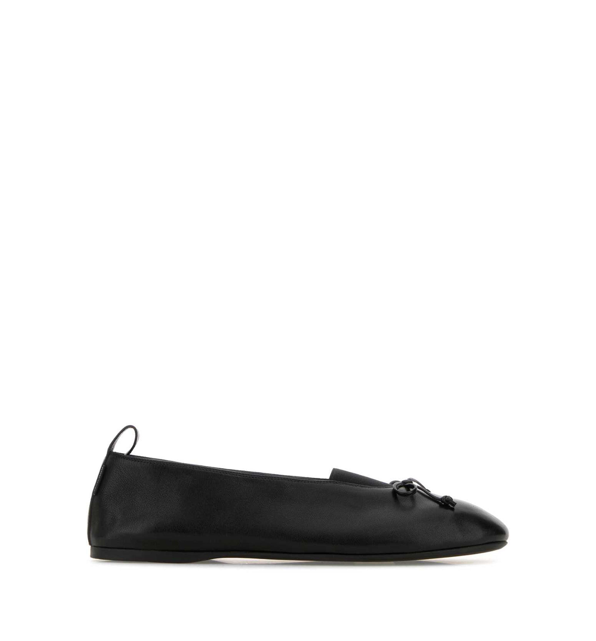 City Deco Leather Flats