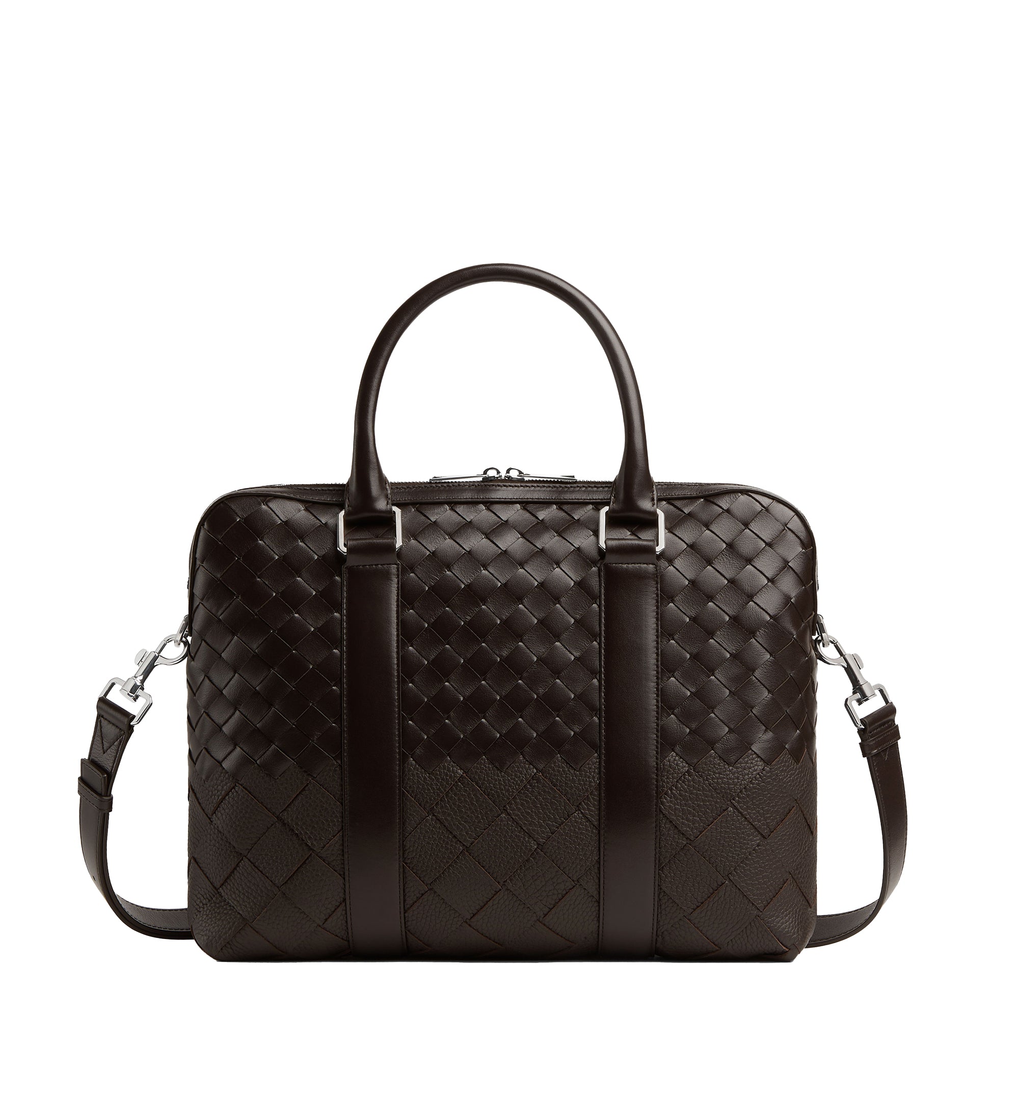 Intrecciato Slim Briefcase
